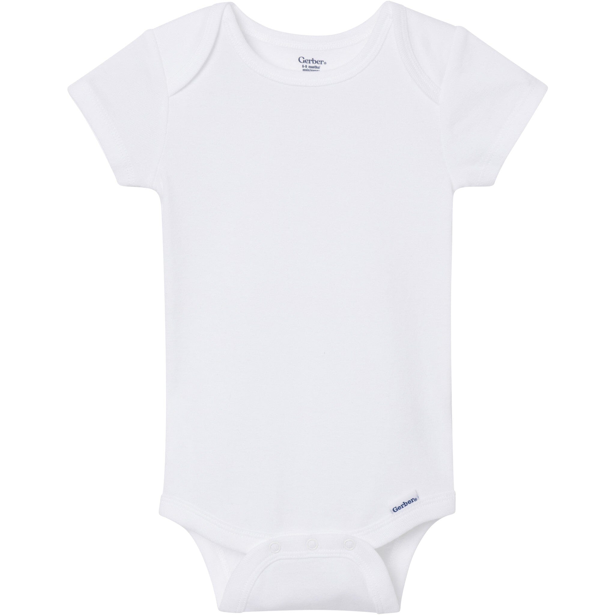 8-Pack Baby Neutral Neutral Tones Short Sleeve Bodysuits - Image 5