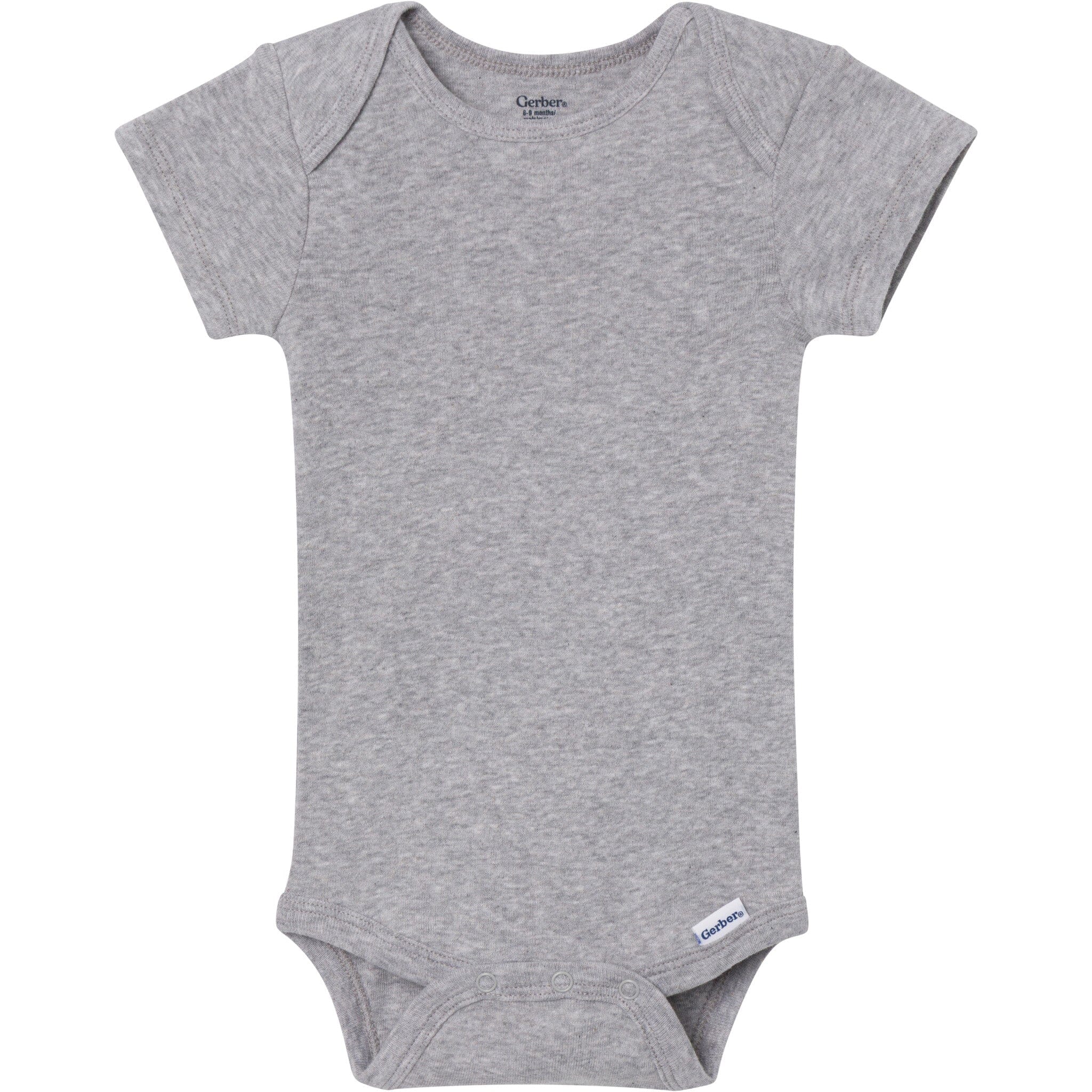 8-Pack Baby Neutral Neutral Tones Short Sleeve Bodysuits - Image 6