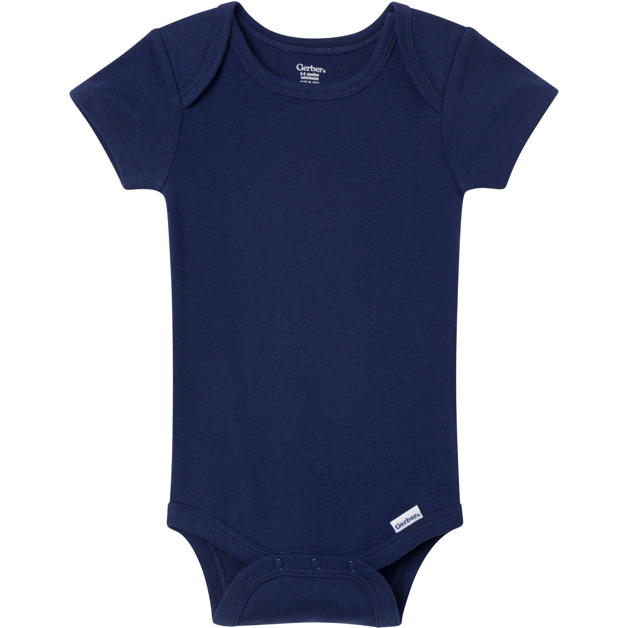 8-Pack Baby Neutral Neutral Tones Short Sleeve Bodysuits - Image 7