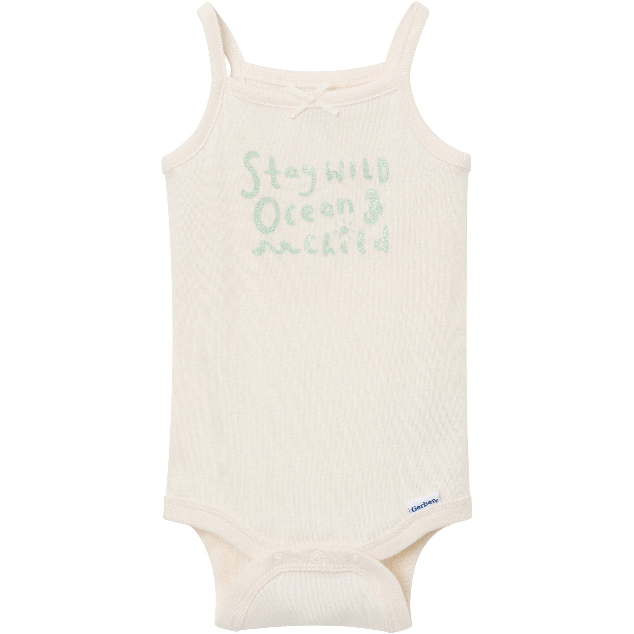 4-Pack Baby Girls Shells Sleeveless Bodysuits - Image 5