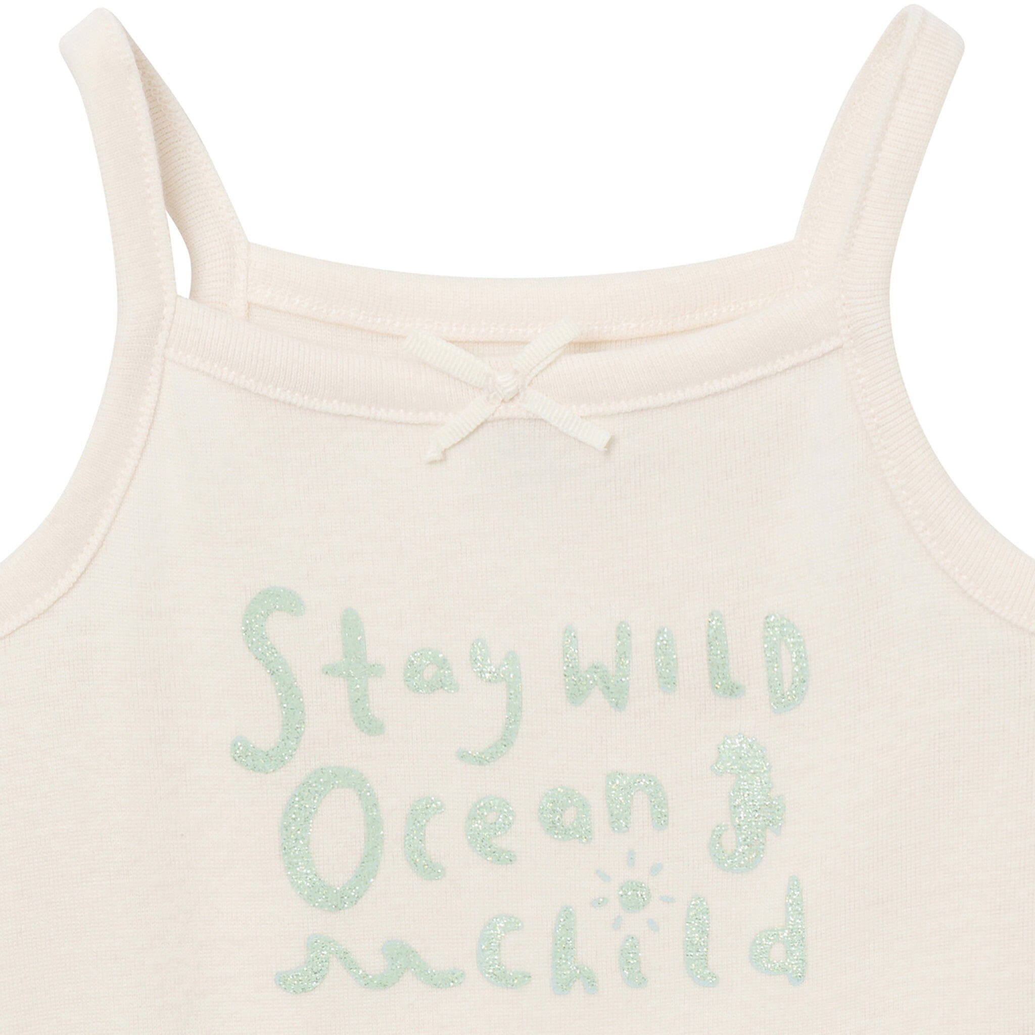 4-Pack Baby Girls Shells Sleeveless Bodysuits - Image 6