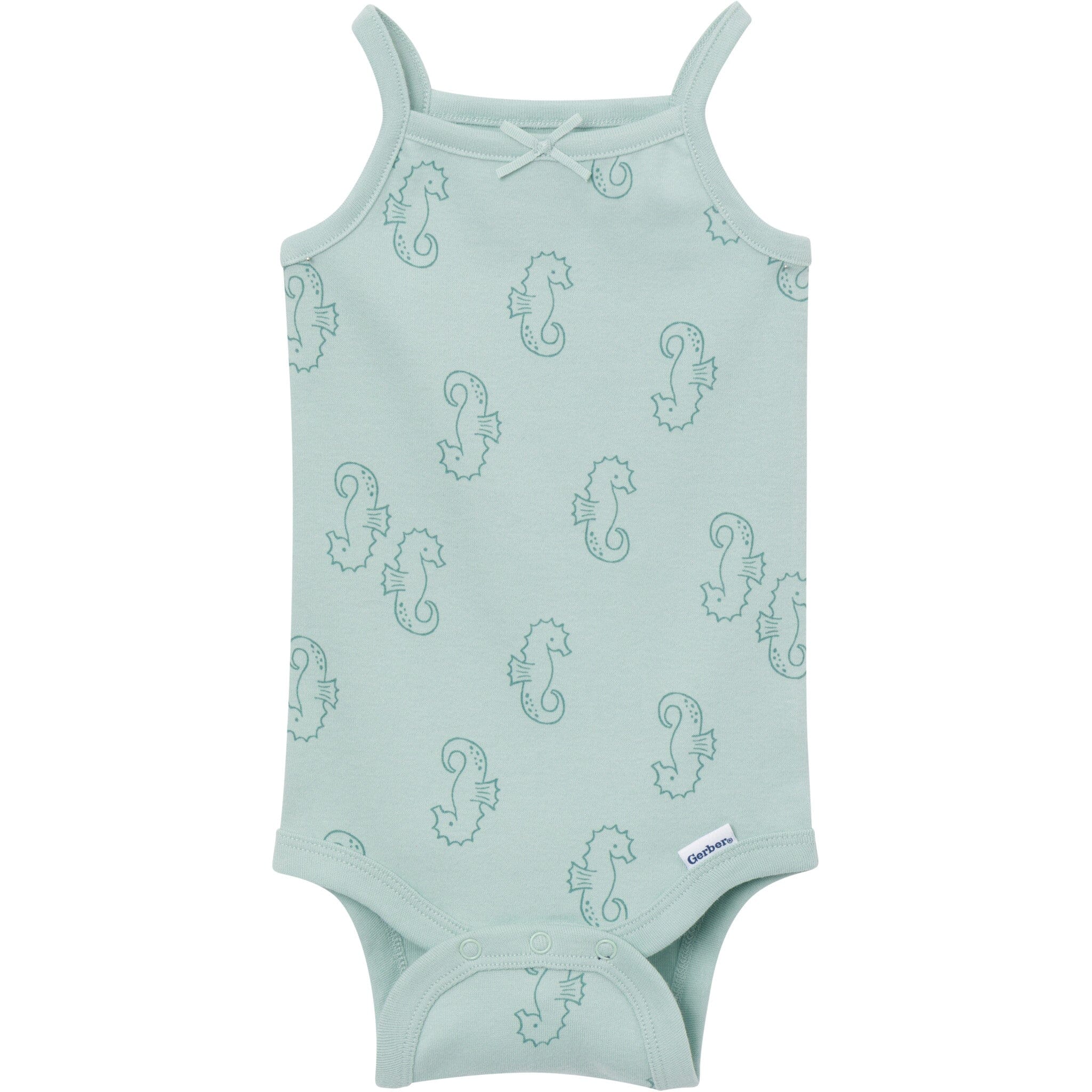 4-Pack Baby Girls Shells Sleeveless Bodysuits - Image 8