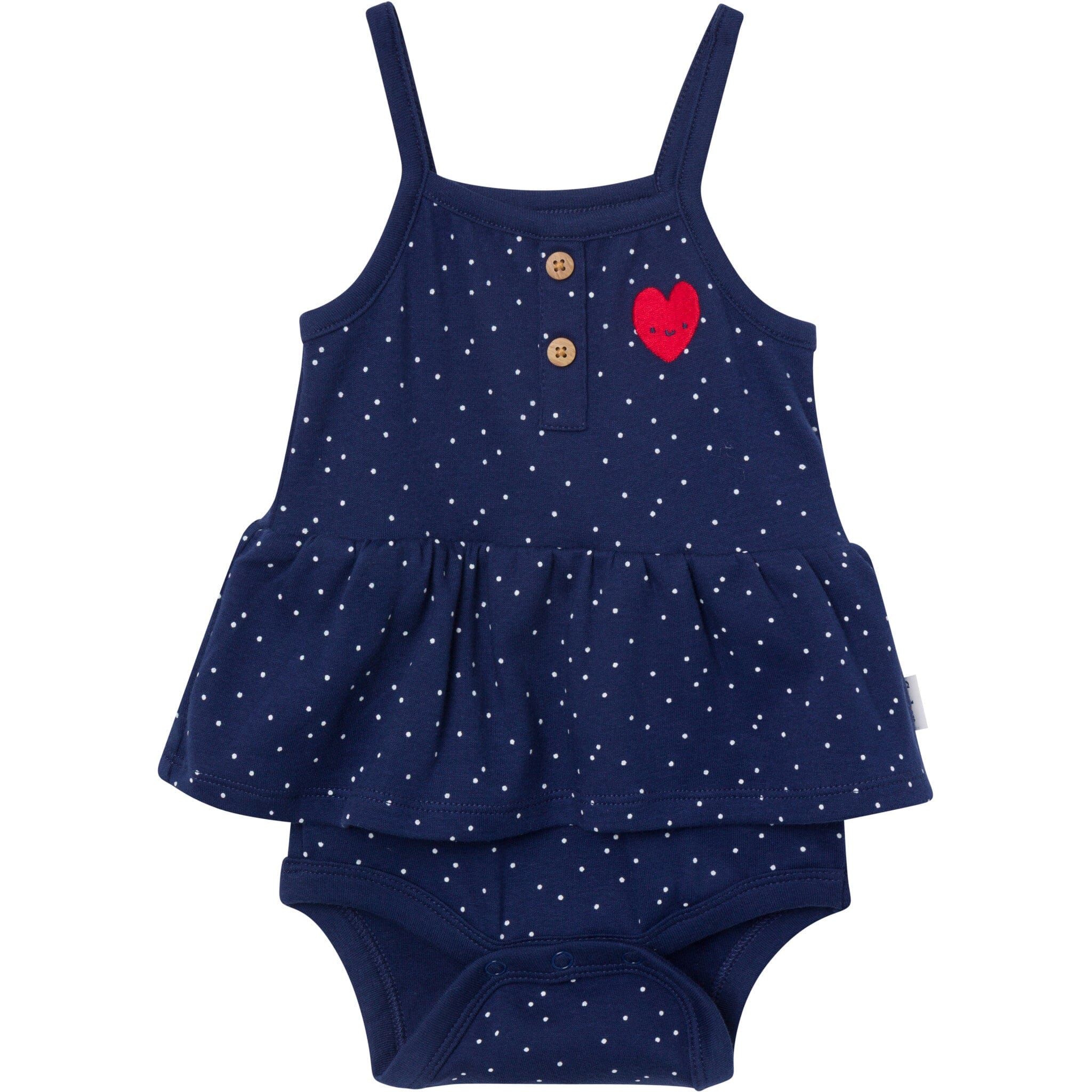 4-Pack Baby Girls Americana Sleeveless Bodysuits - Image 2
