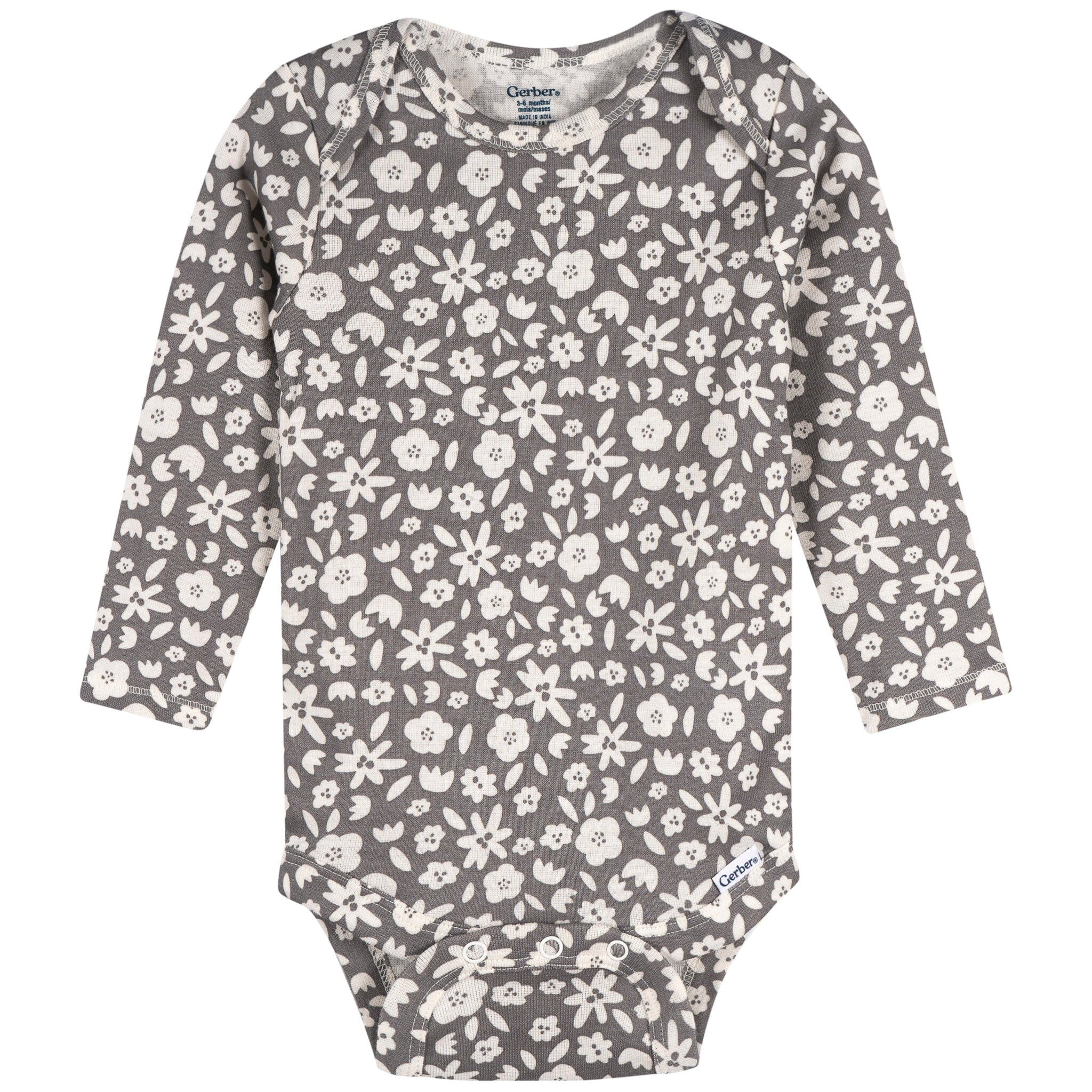 3-Pack Baby Girls Sweetie Long Sleeve Onesies® Bodysuits - Image 4