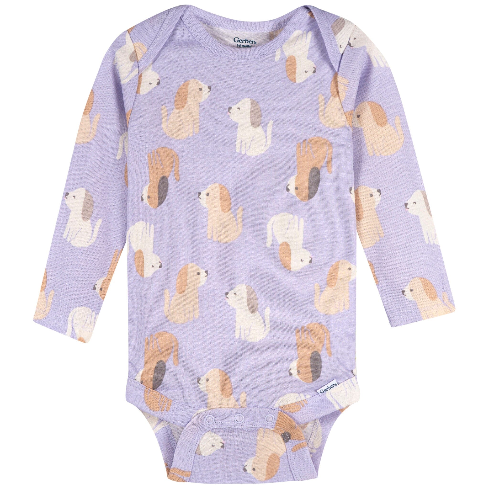 3-Pack Baby Girls Sweetie Long Sleeve Onesies® Bodysuits - Image 5