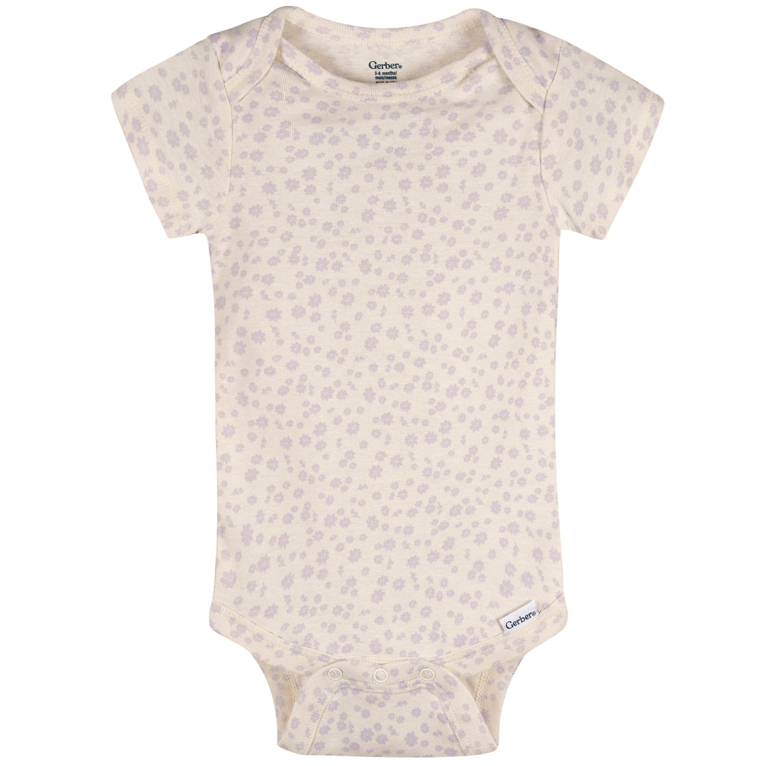 4-Pack Baby Girls Teacup Kittens Onesies® Bodysuits and Sleep 'N Play - Image 4
