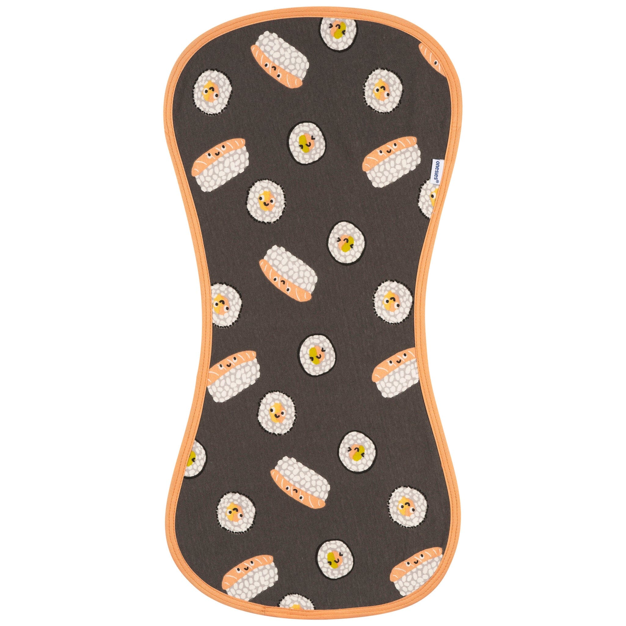 4-Pack Baby Neutral Sushi Burp Cloths - Image 2