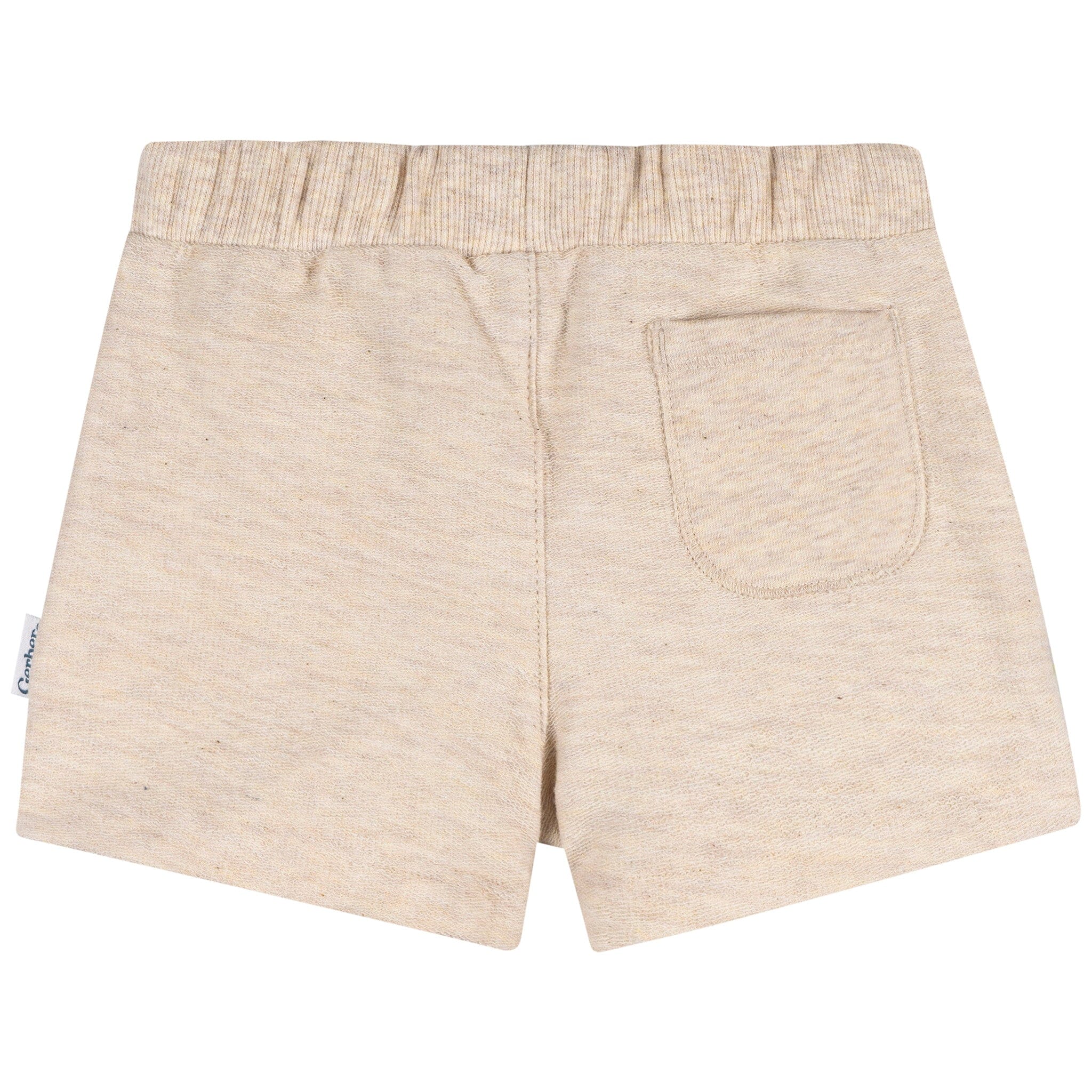 2-Pack Baby & Toddler Boys Green & Tan Knit Shorts - Image 7