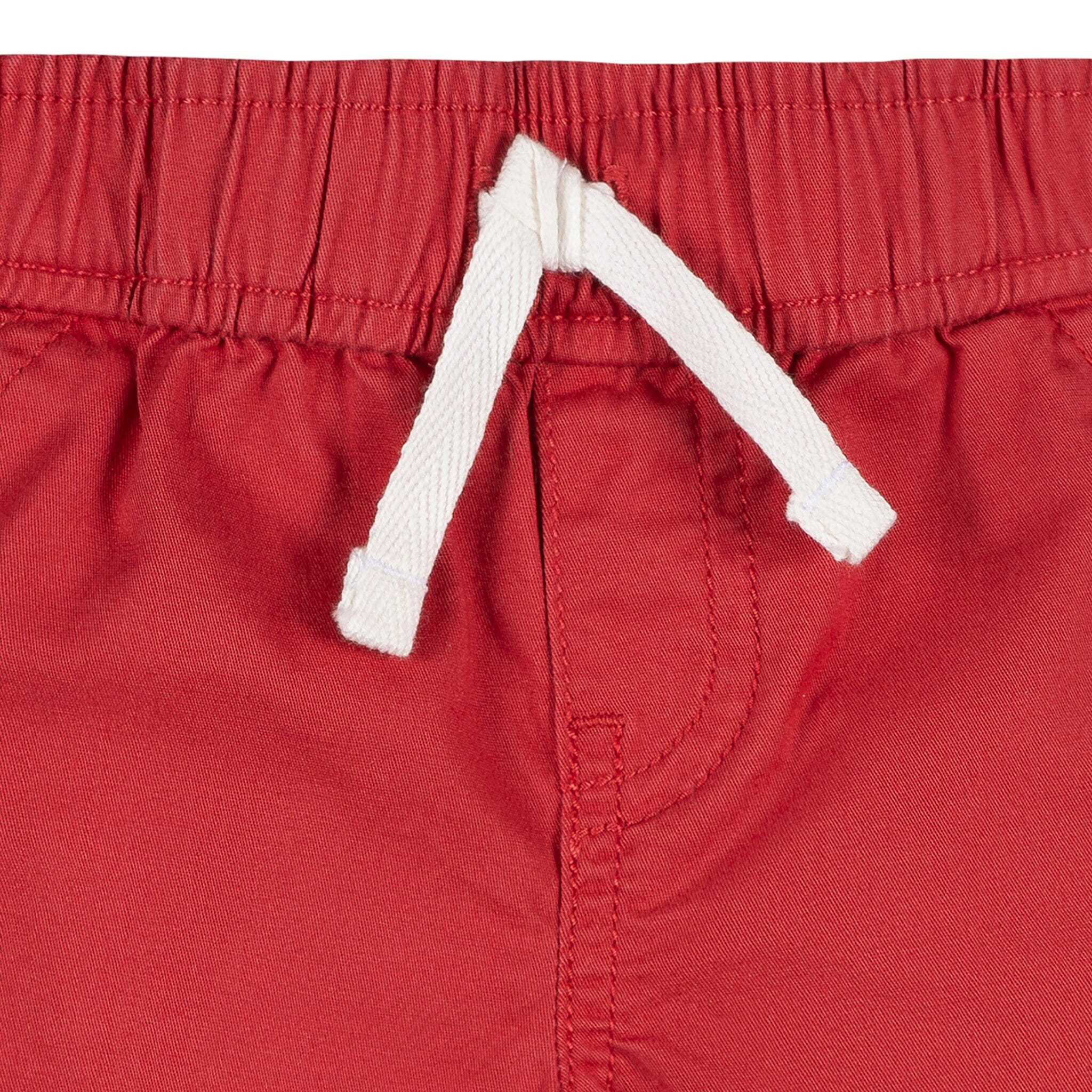 2-Pack Baby & Toddler Boys Blue & Red Twill Shorts - Image 6