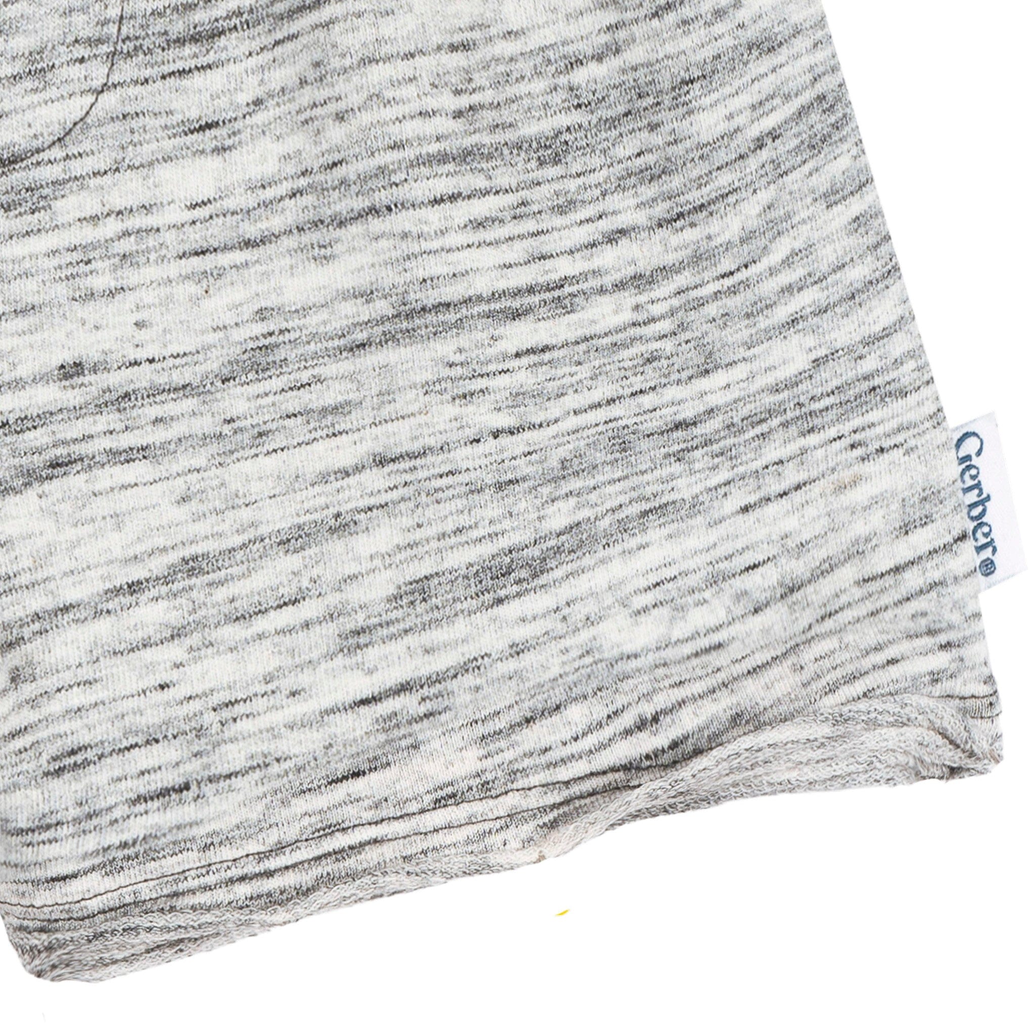 2-Pack Baby & Toddler Boys Grey Raw Edge Knit Shorts - Image 9
