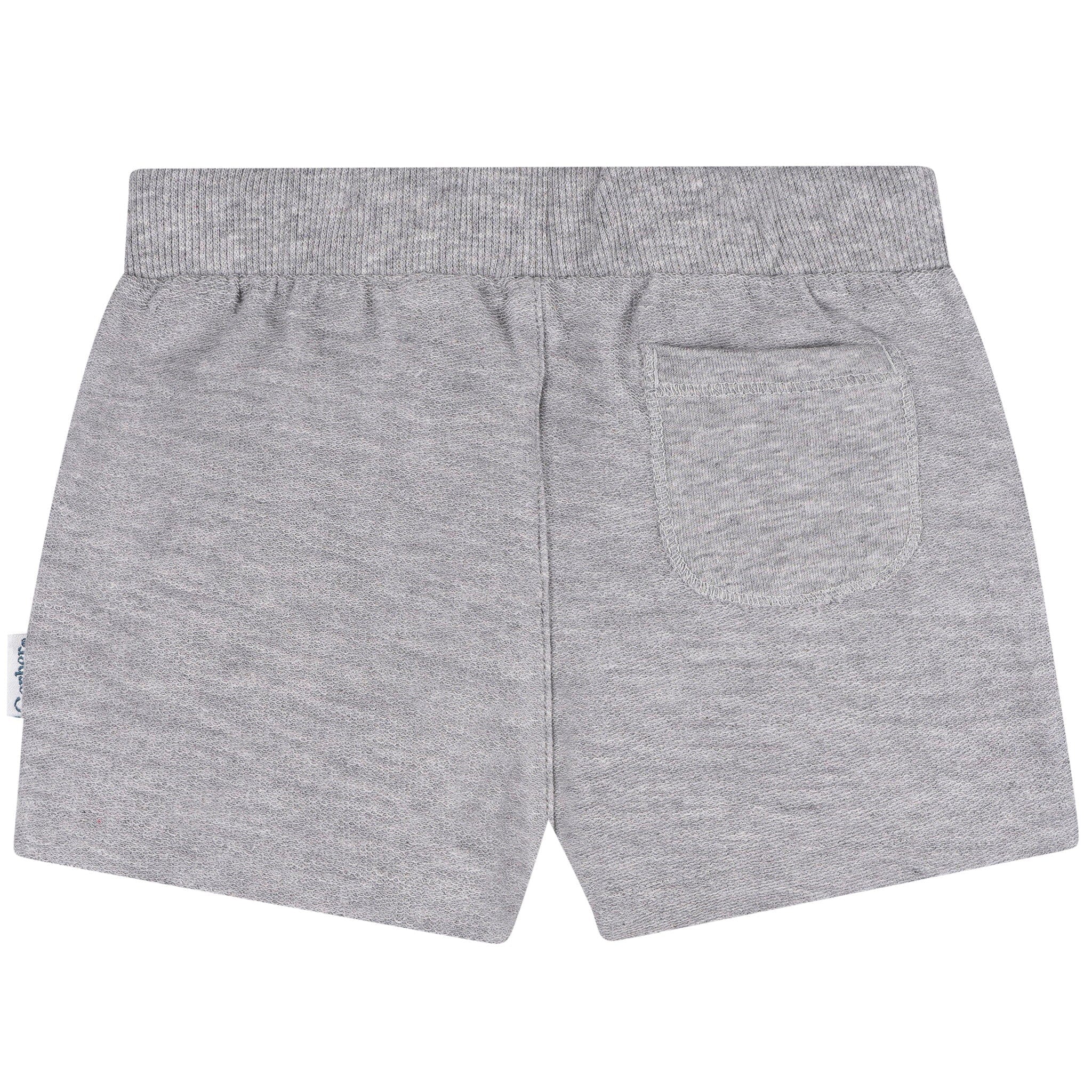 2-Pack Baby & Toddler Boys Blue & Grey Knit Shorts - Image 9