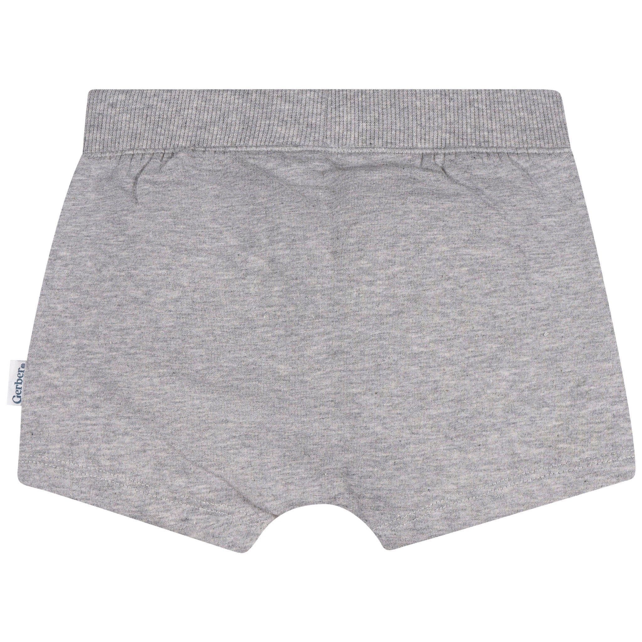 2-Pack Baby Boys Gray Shorts - Image 9