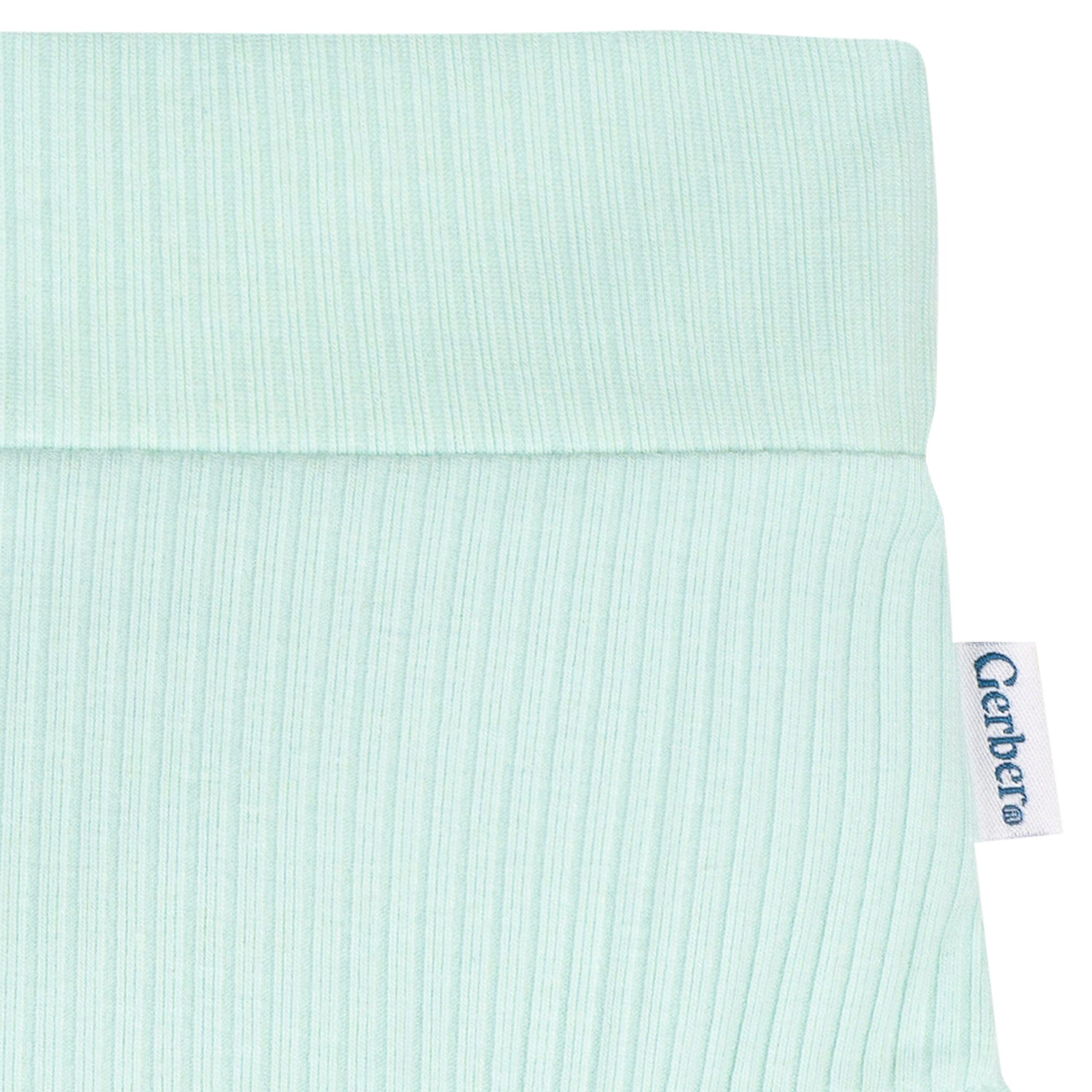3-Pack Baby Girls Aqua, Grey & Purple Bubble Shorts - Image 3