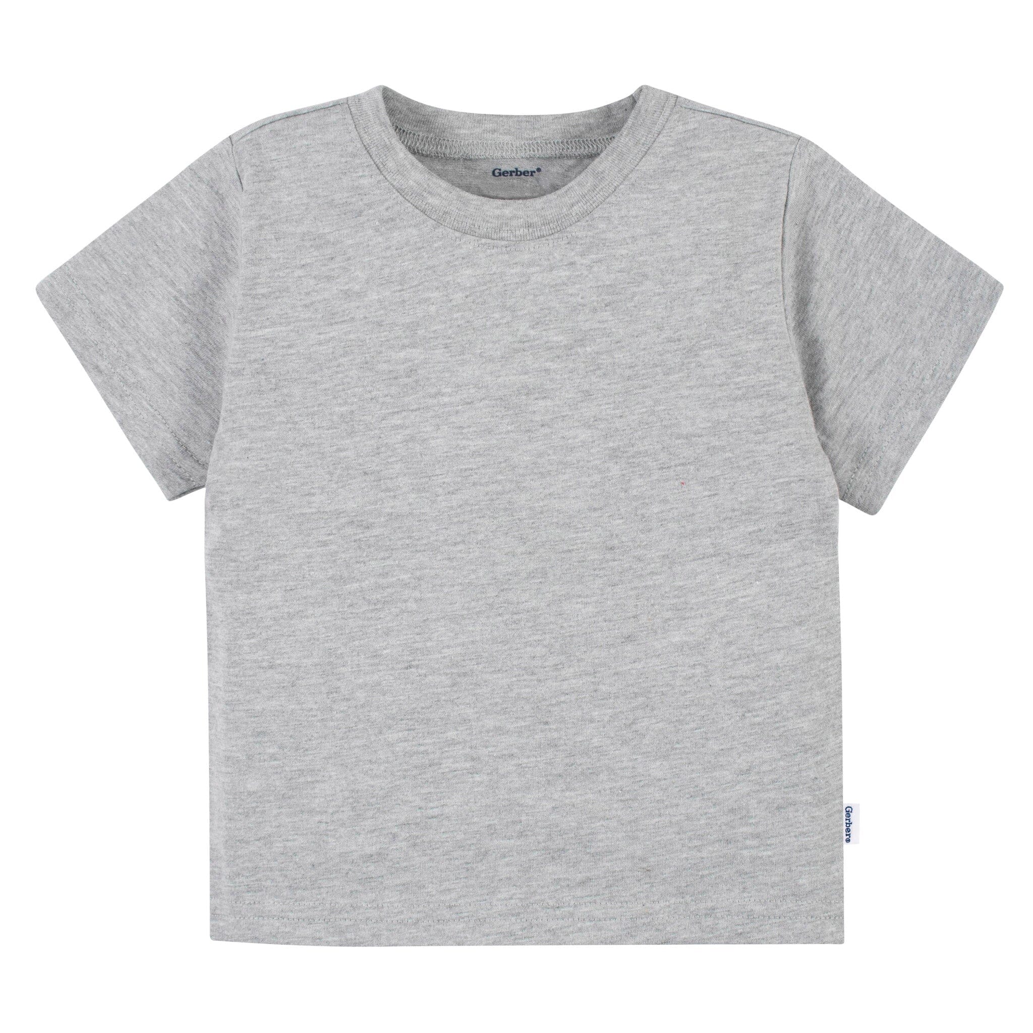 5-Pack Infant & Toddler Classic Neutral Short Sleeve T-Shirts - Image 5