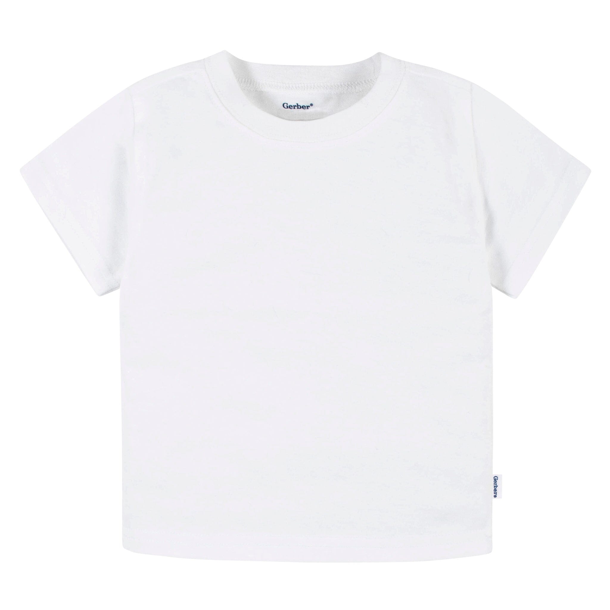 5-Pack Infant & Toddler Classic Neutral Short Sleeve T-Shirts - Image 6