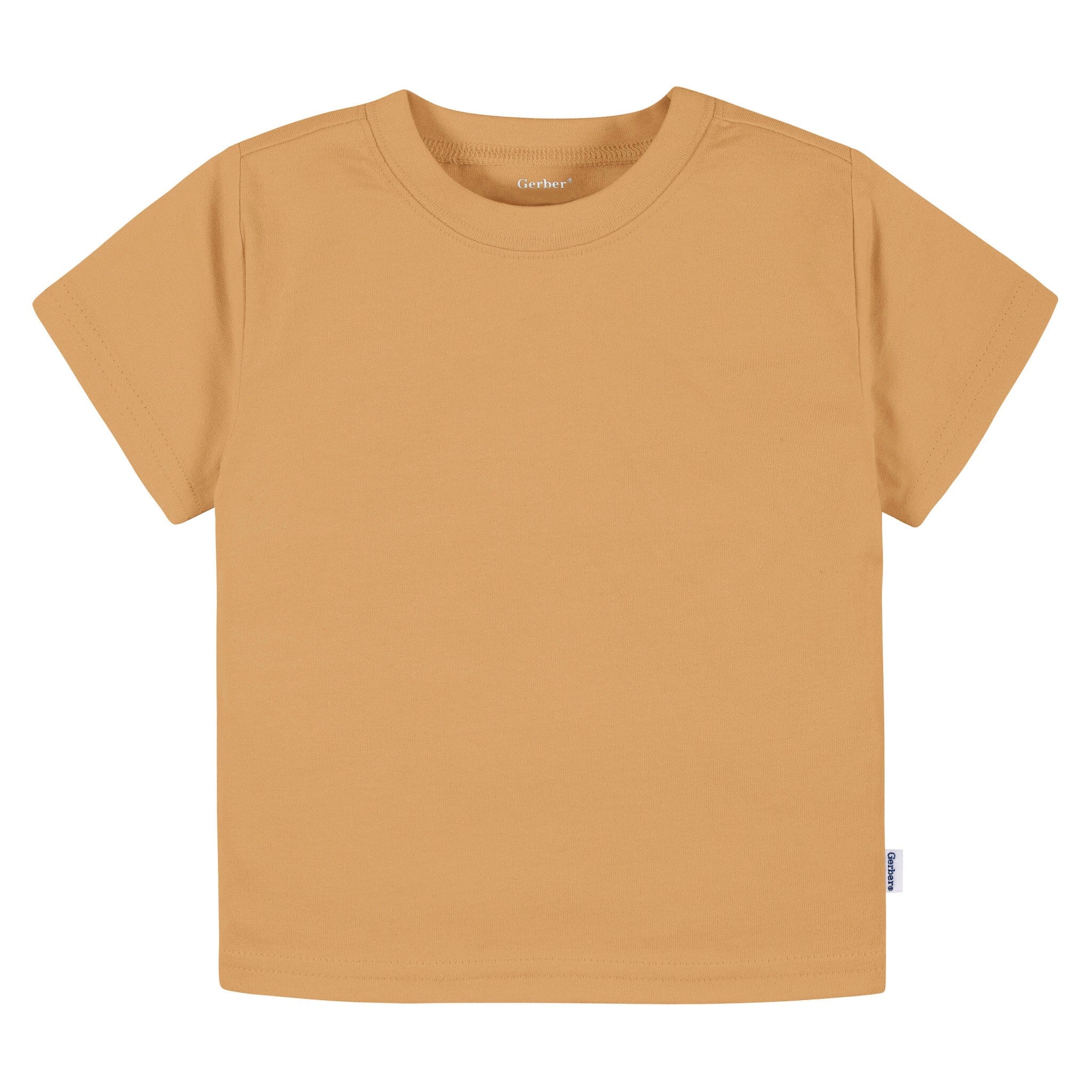 5-Pack Infant & Toddler Earth Tones Short Sleeve T-Shirts - Image 6