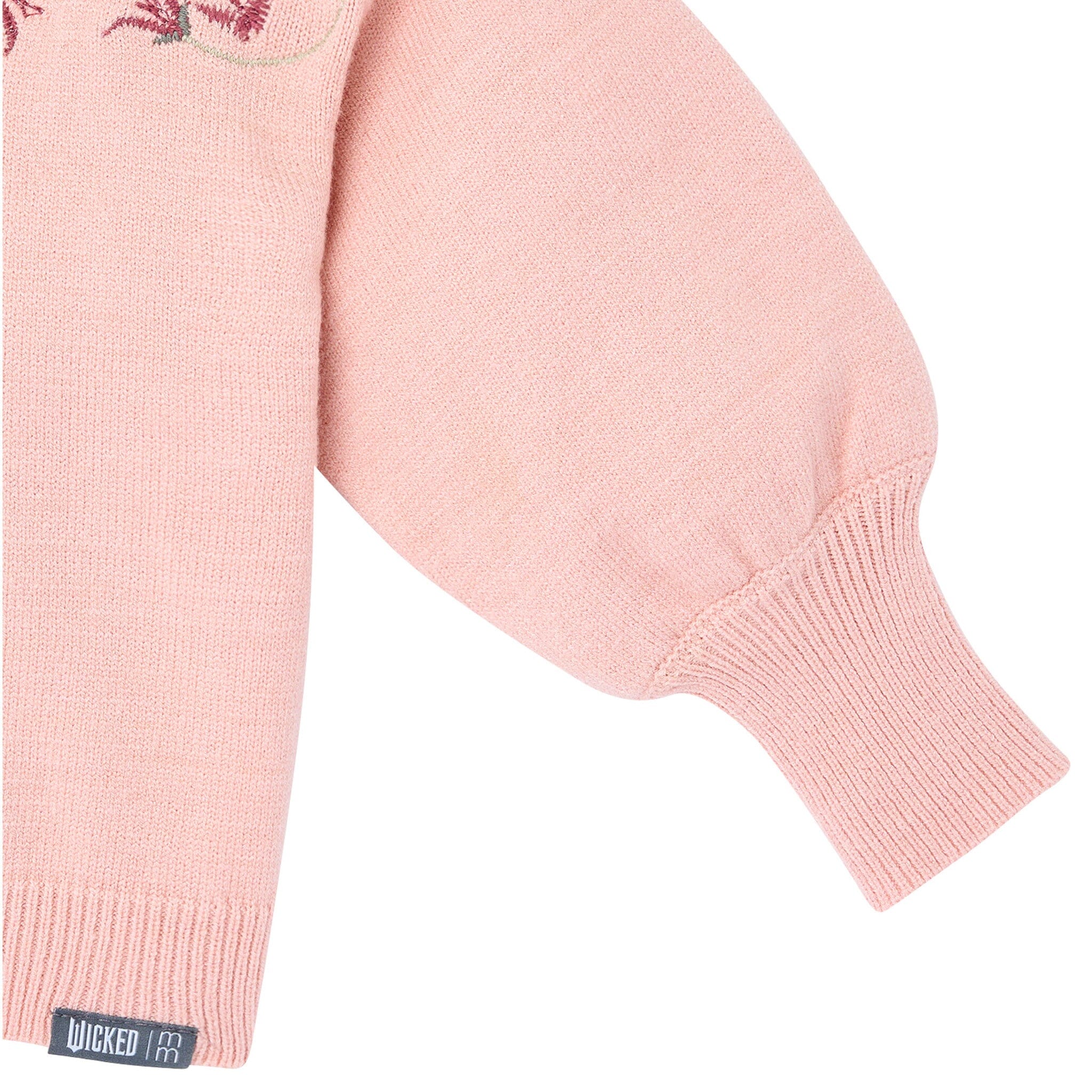 Infant & Toddler Girls Embroidered Butterfly Wicked Sweater - Image 5