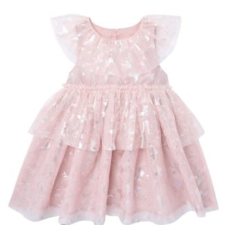 Toddler Girls Glinda-inspired Pink Wicked Dress