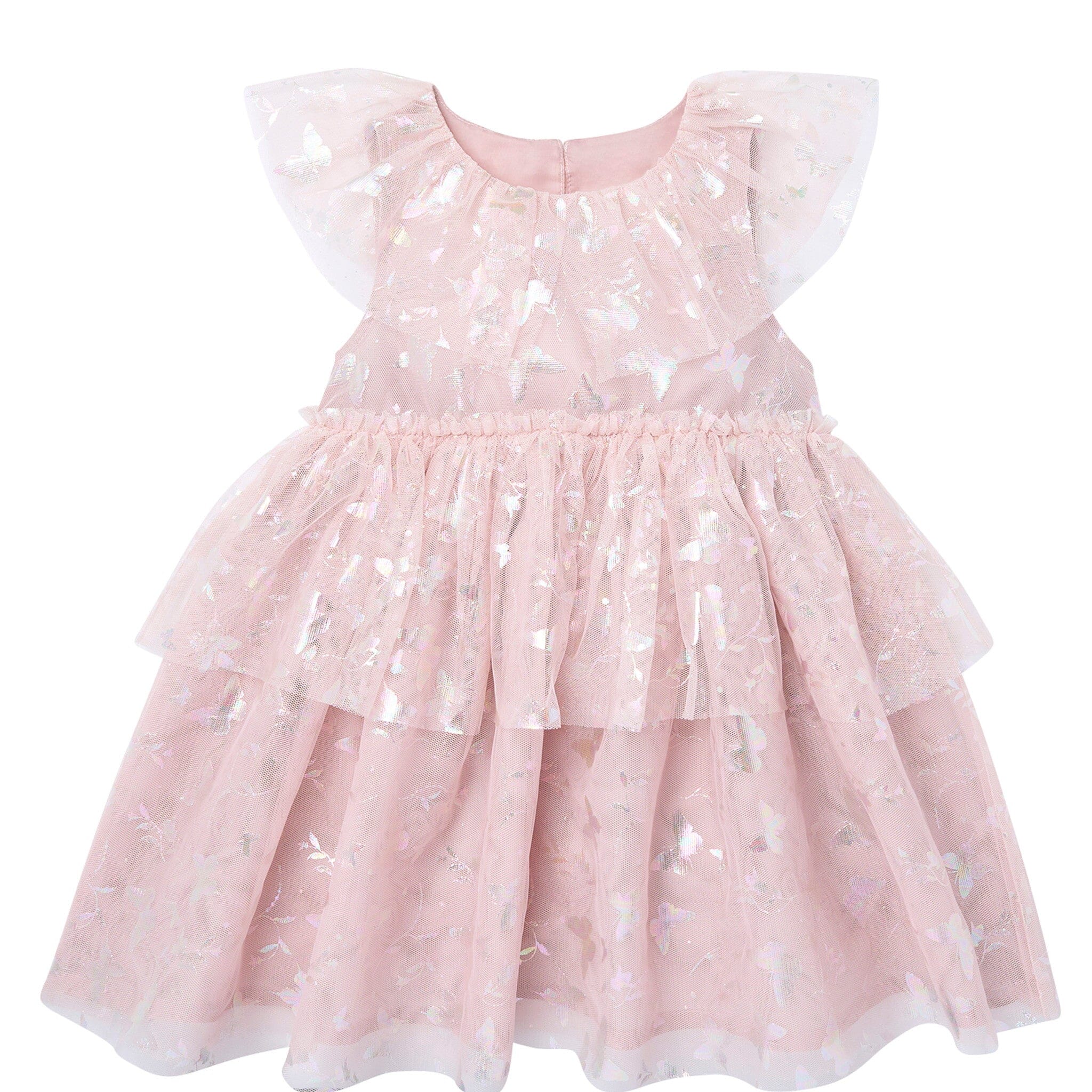 Toddler Girls Glinda-inspired Pink Wicked Dress
