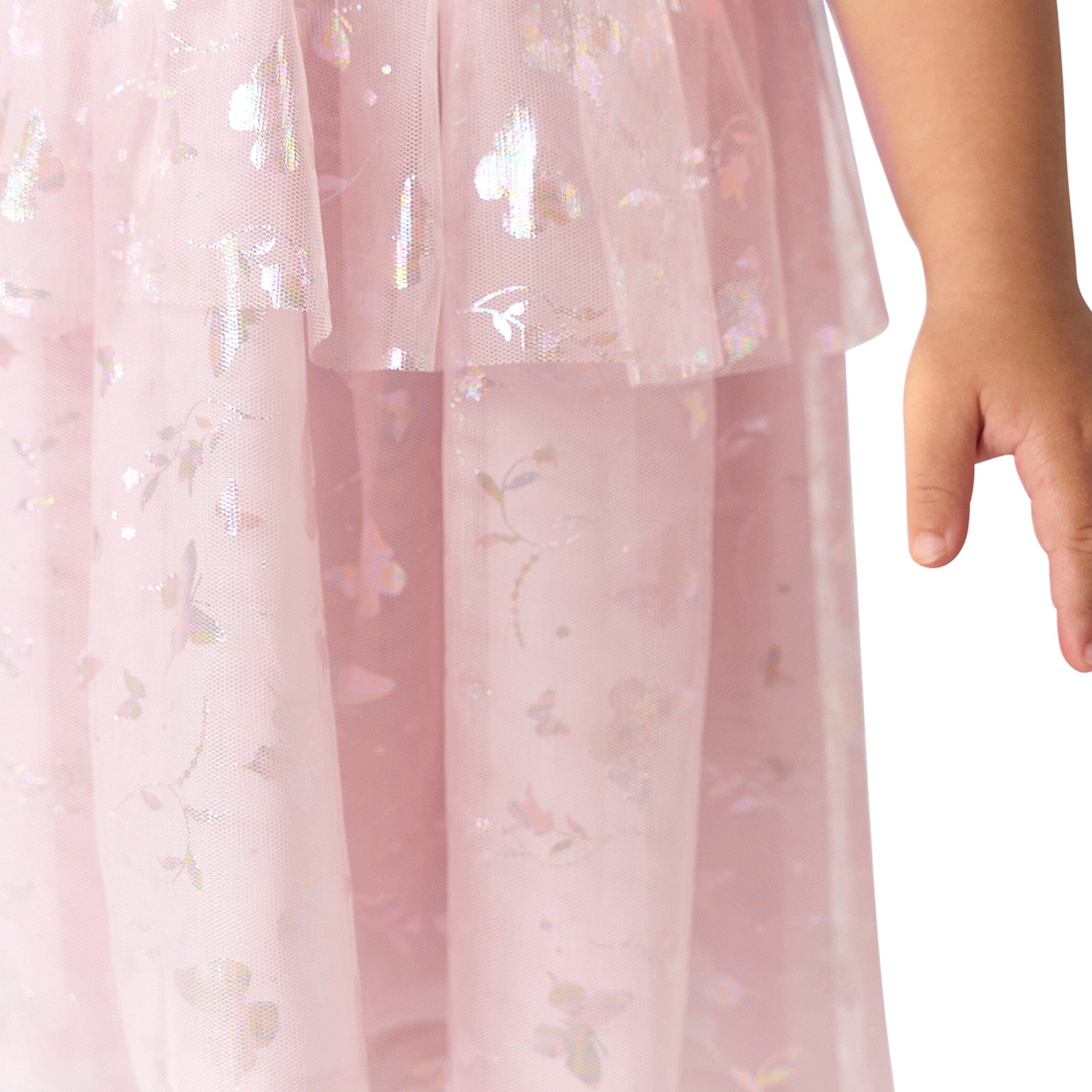 Toddler Girls Glinda-inspired Pink Wicked Dress - Image 2