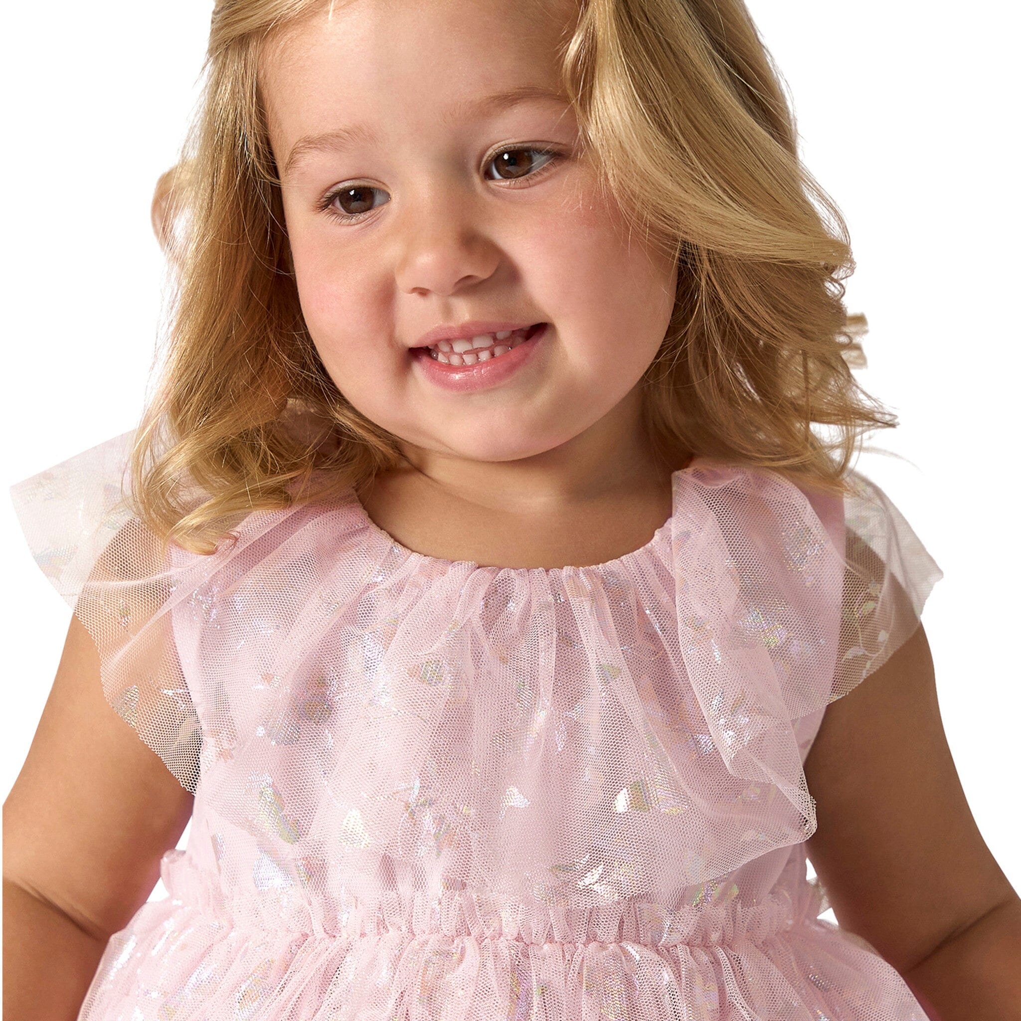 Toddler Girls Glinda-inspired Pink Wicked Dress - Image 4