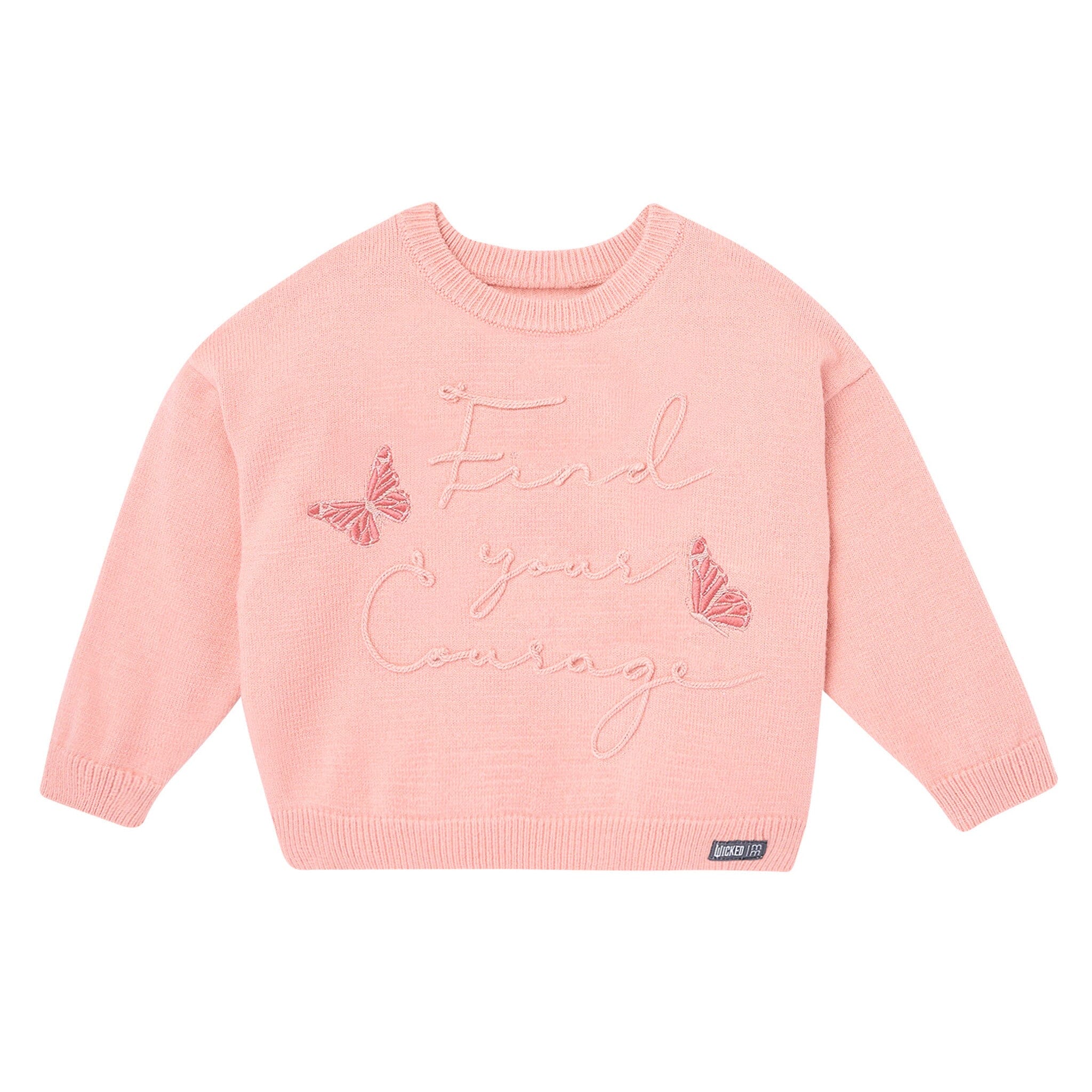 Infant & Toddler Girls Find Your Courage Wicked Sweater