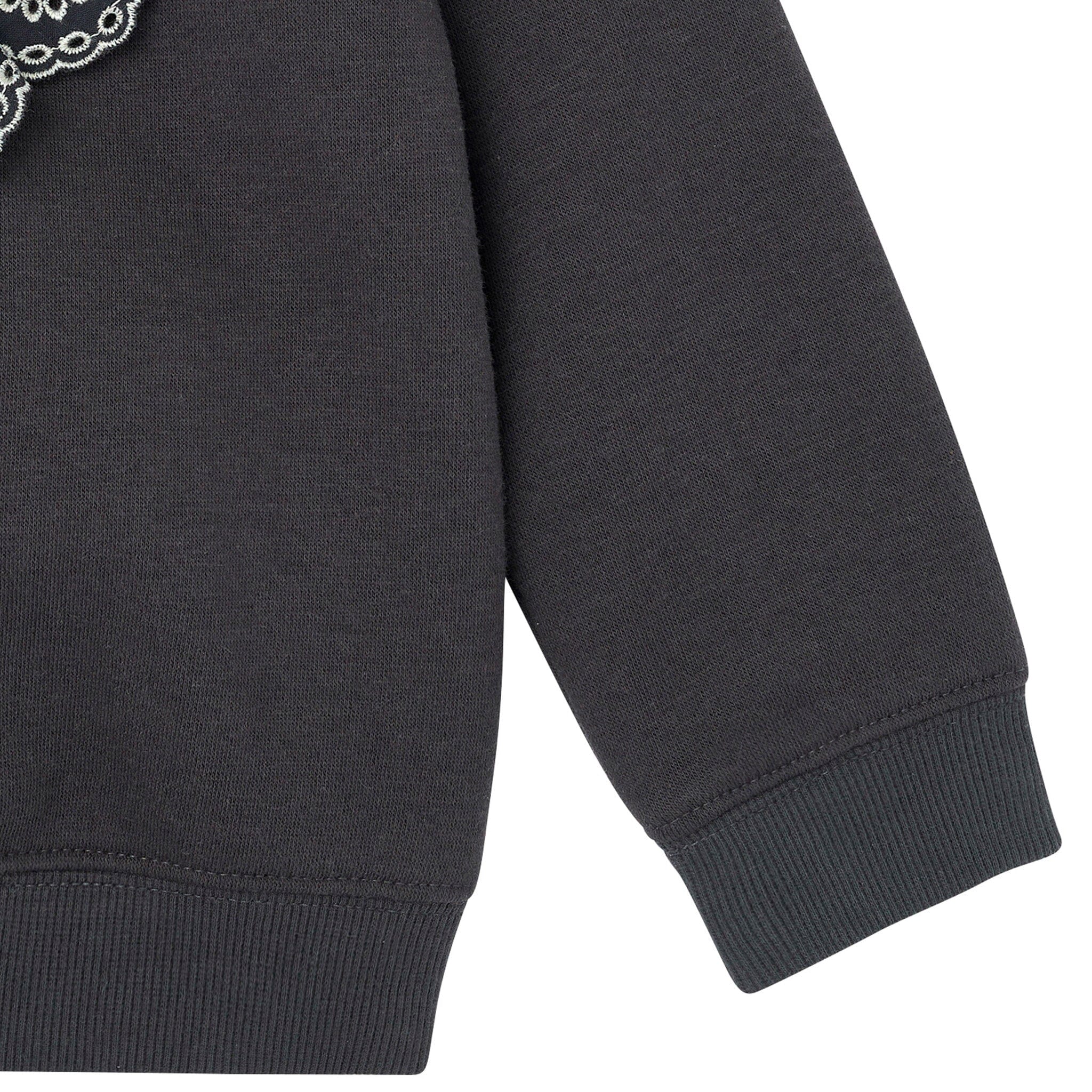 Infant & Toddler Girls Elphaba Ruffled Wicked Sweatshirt - Image 7