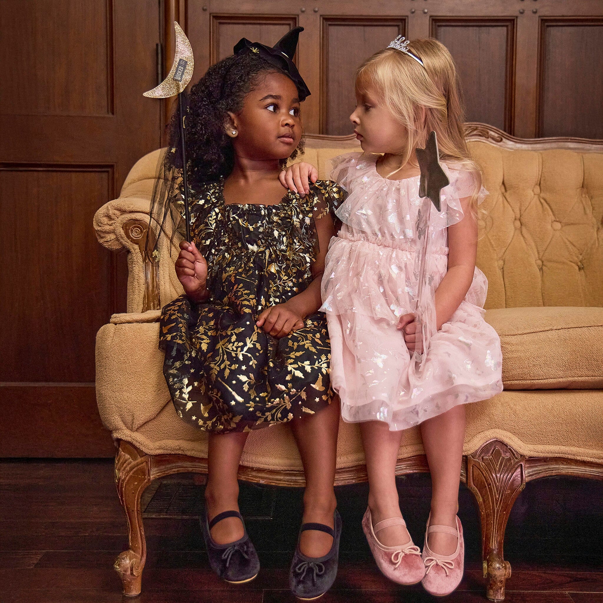 Toddler Girls Bristol Black Elphaba-inspired Wicked Dress - Image 3