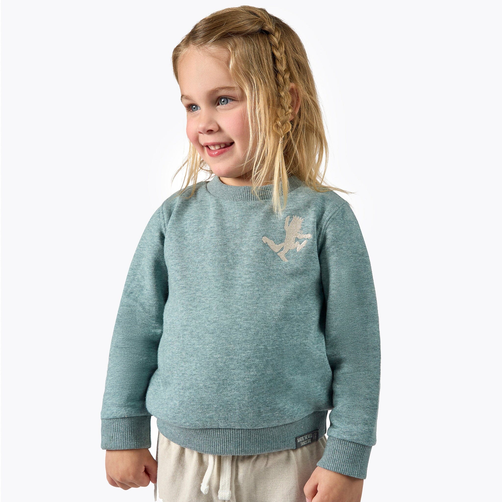 Baby & Toddler Neutral Blue Heather Where The Wild Things Are Sweatshirt - Image 2