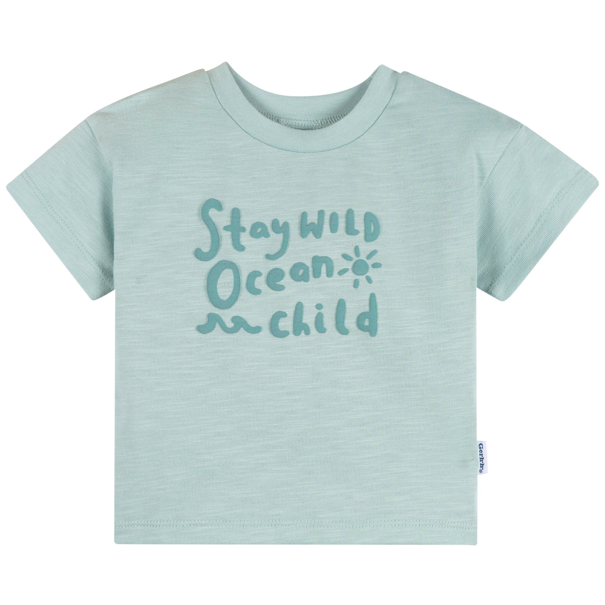 3-Pack Baby & Toddler Boys Ocean Child Short Sleeve Graphic T-Shirts - Image 2