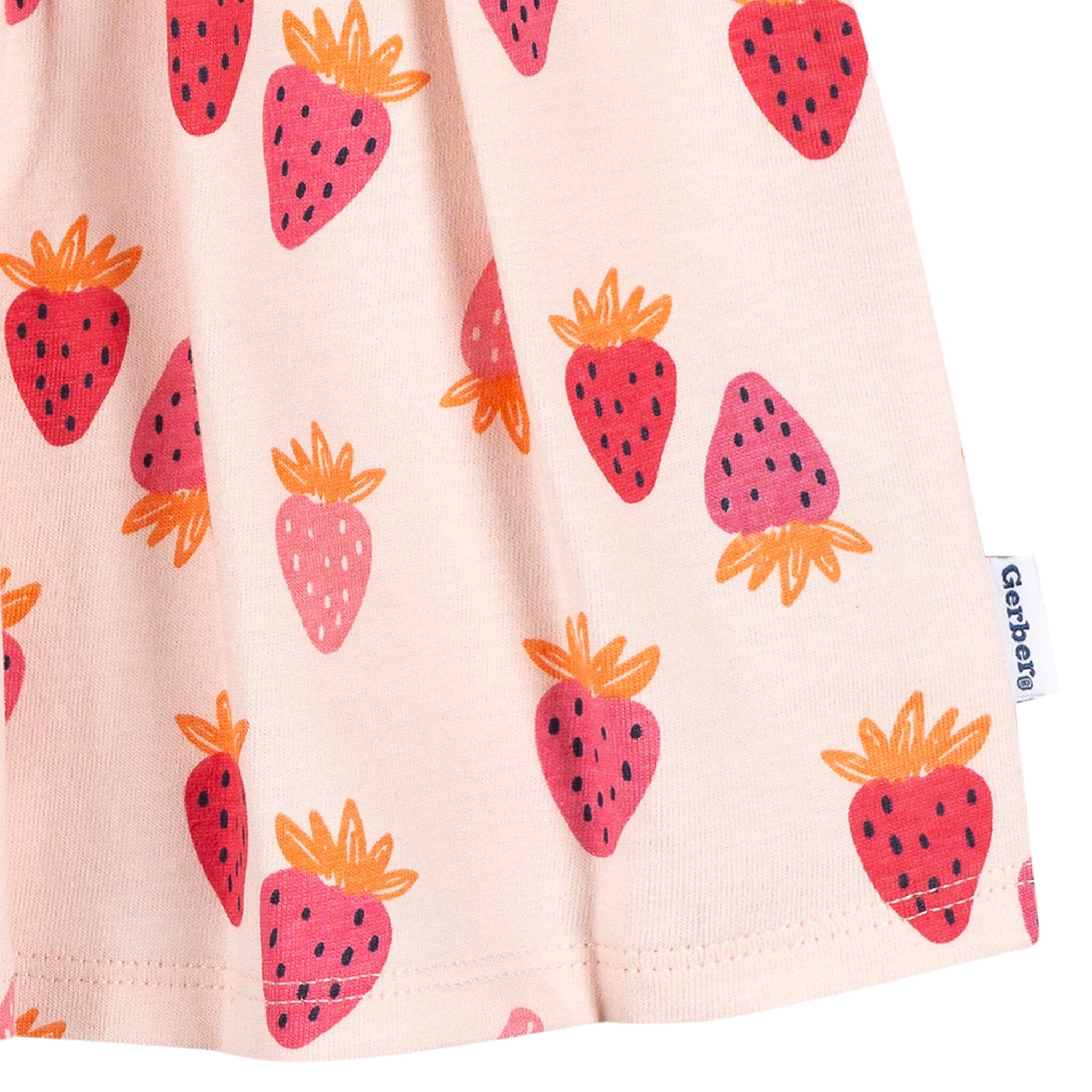 Baby Girls Strawberries Dress - Image 8