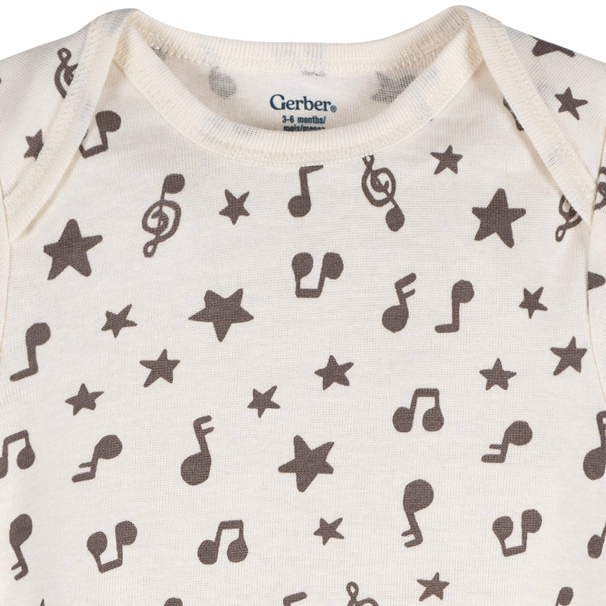 3-Pack Baby Neutral Newest Band Member Short Sleeve Onesies® Bodysuits - Image 5
