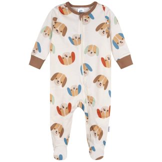 Baby Boys Puppy Faces Sleep 'N Play