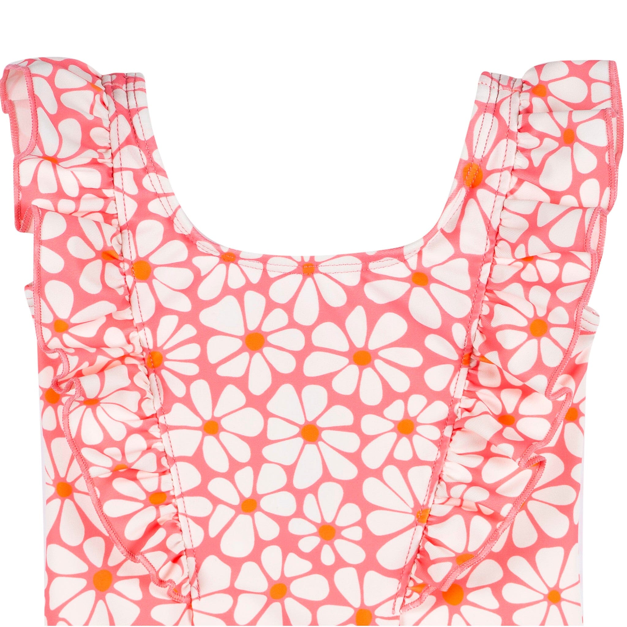 Baby & Toddler Girls UPF 50+ Retro Daisies One-Piece Swimsuit - Image 5