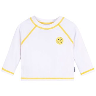 Baby & Toddler Neutral UPF 50+ Smiley Face Rash Guard
