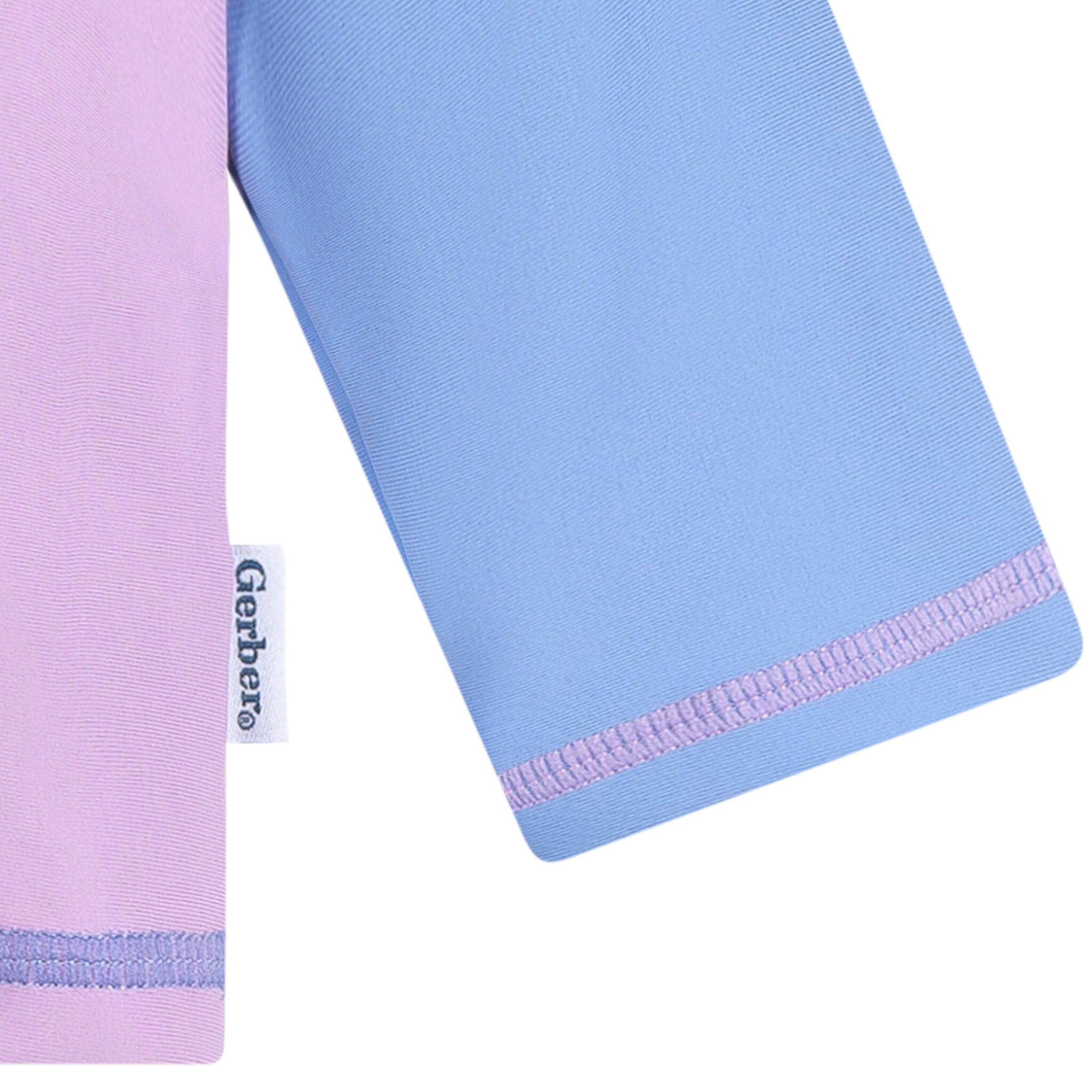 Baby & Toddler Girls UPF 50+ Starfish Rash Guard - Image 4