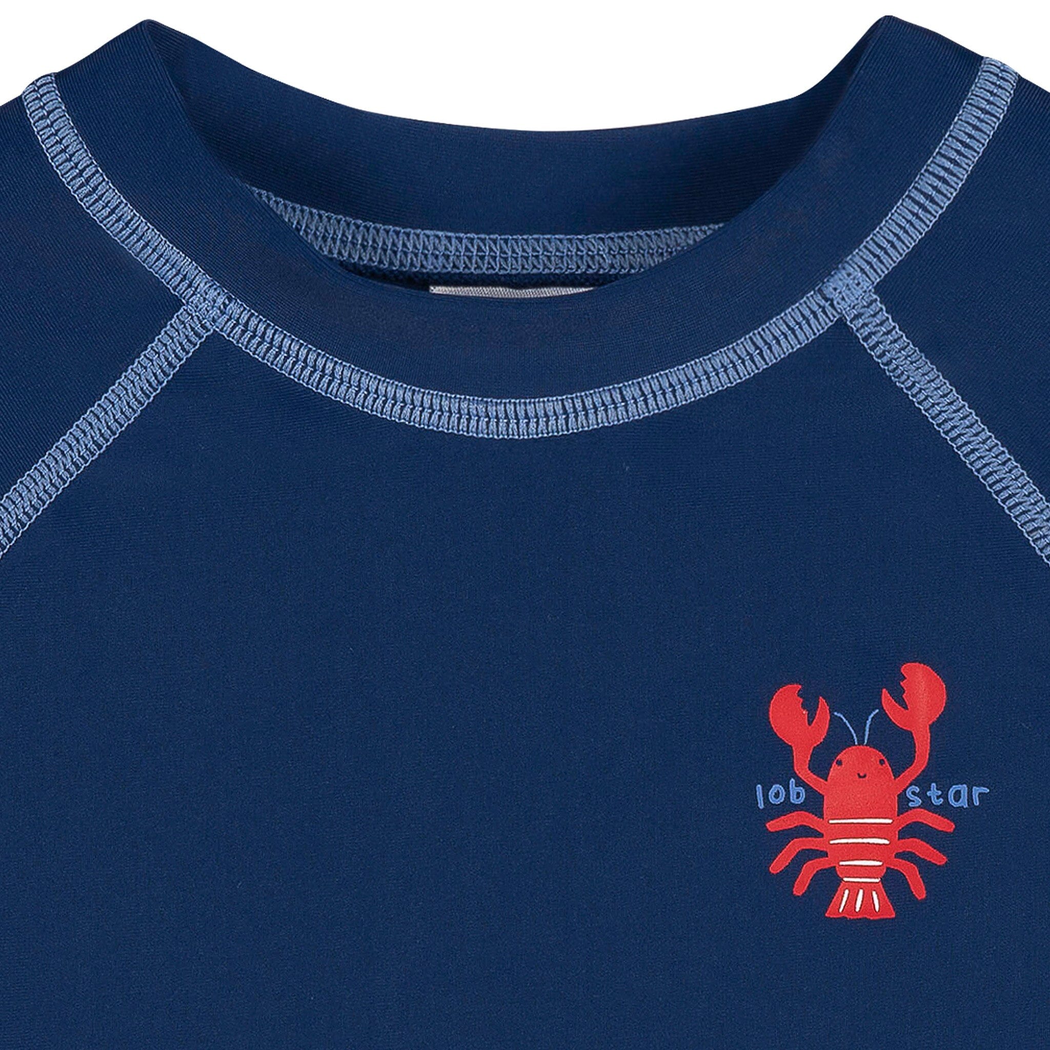 Baby & Toddler Boys UPF 50+ Lobster Rash Guard - Image 3