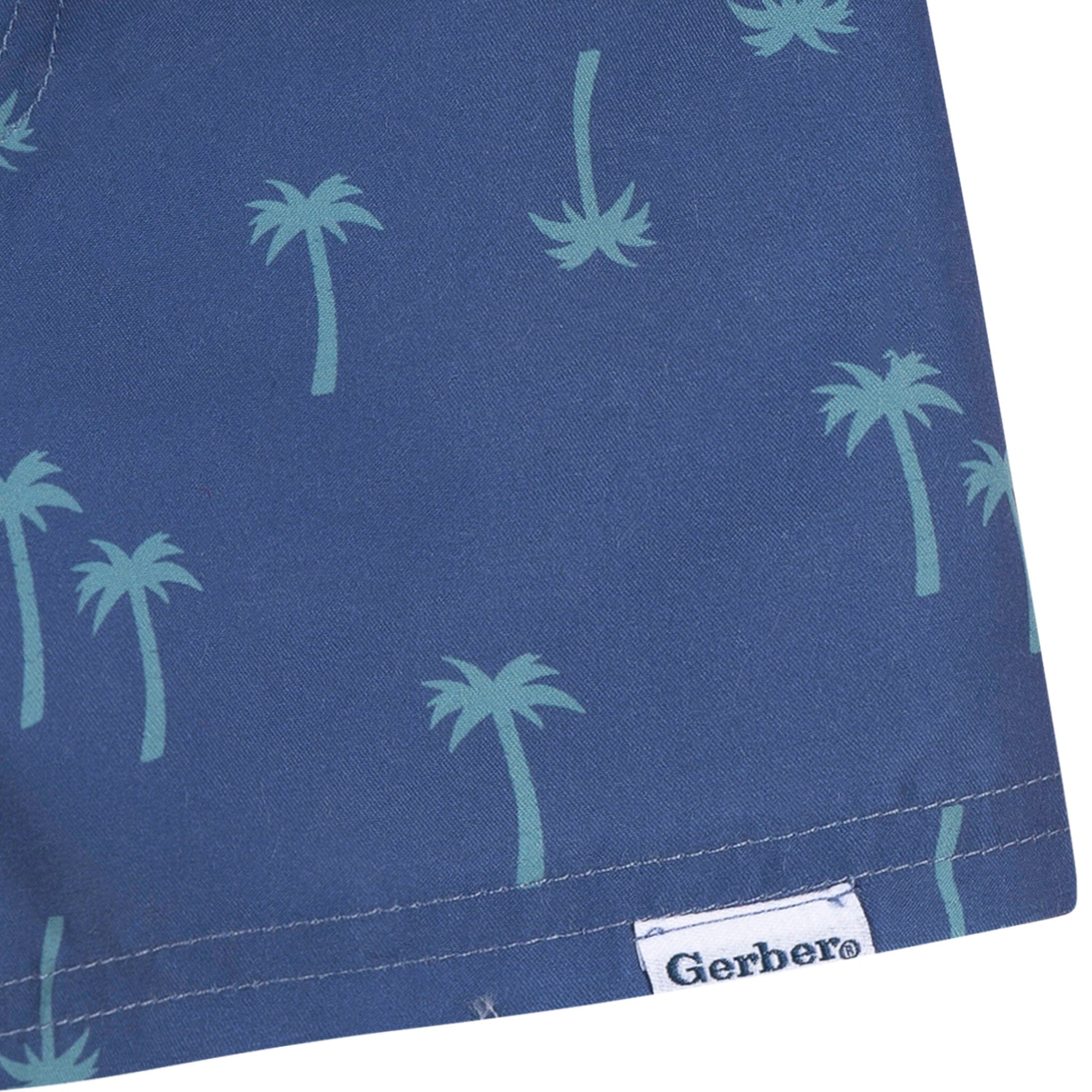 2-Pack Baby & Toddler Boys UPF 50+ Lighthouse Swim Trunks - Image 7