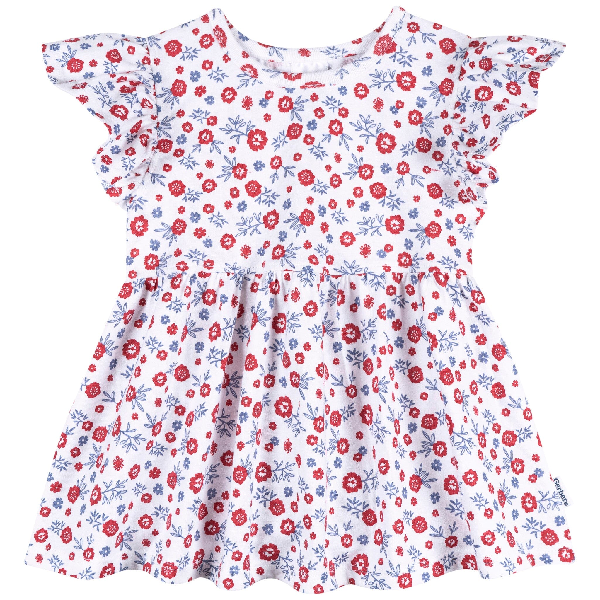 3-Piece Infant & Toddler Girls USA Shirts & Shorts Set - Image 6