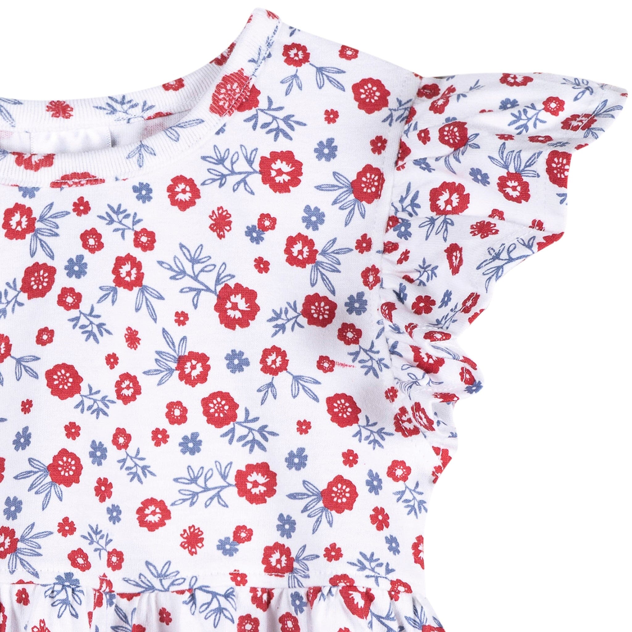 3-Piece Infant & Toddler Girls USA Shirts & Shorts Set - Image 7