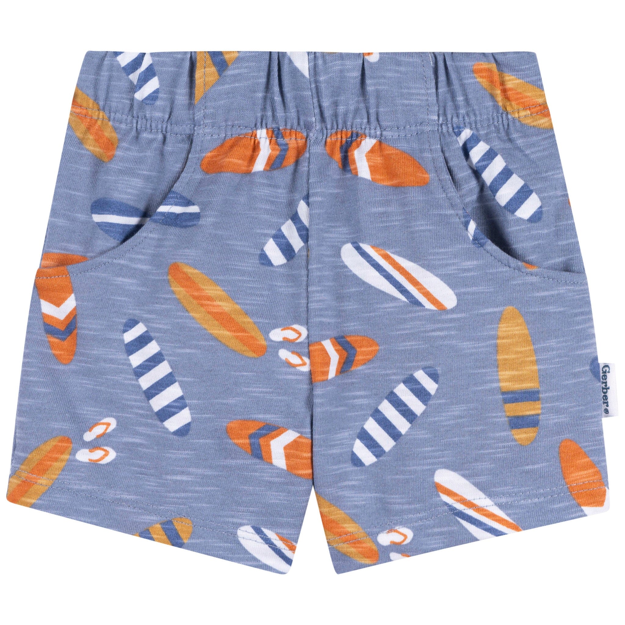 2-Piece Baby & Toddler Boys Surfboard T-Shirt and Shorts Set - Image 4