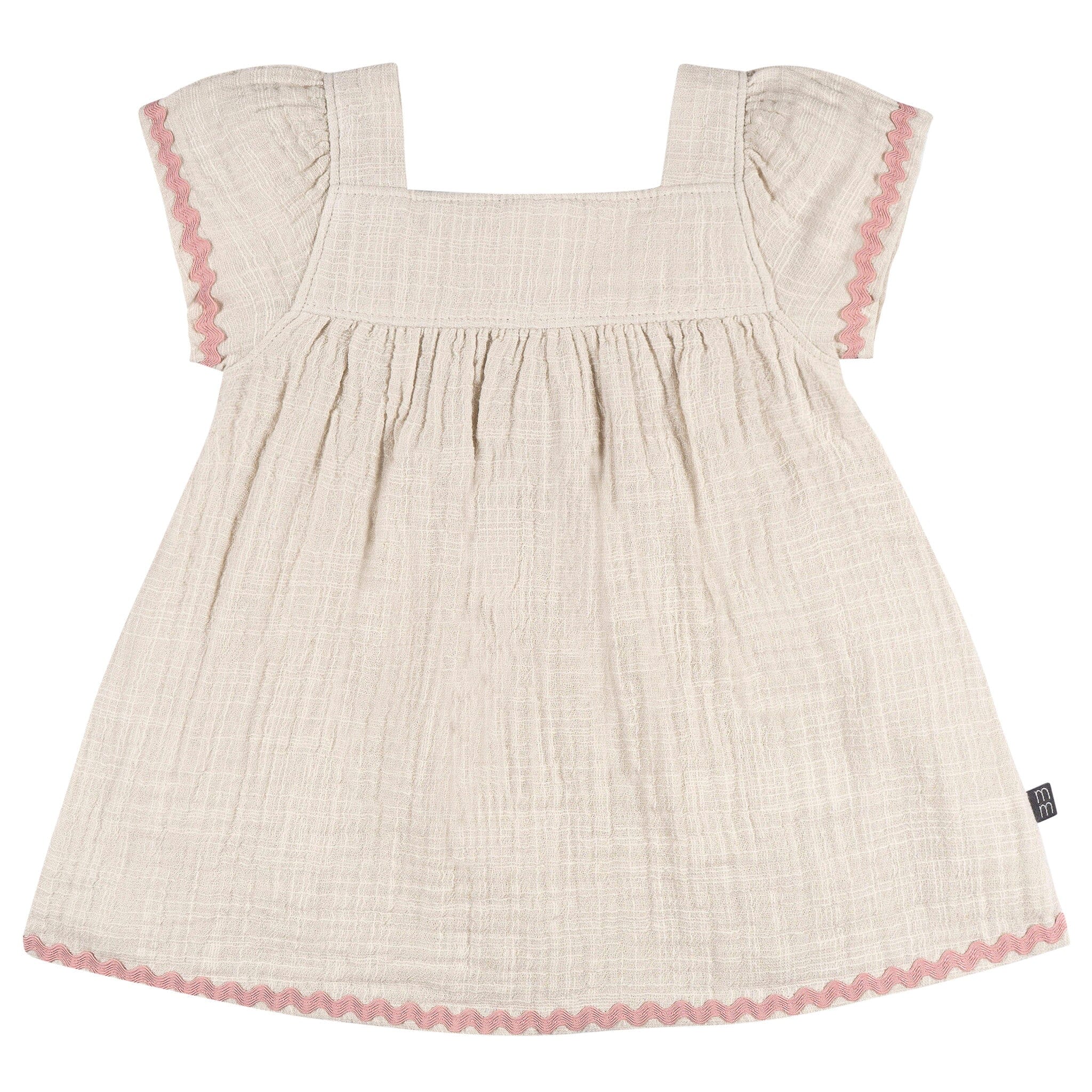 2-Piece Baby Girls Warm Grey Dress and Diaper Cover - Image 5