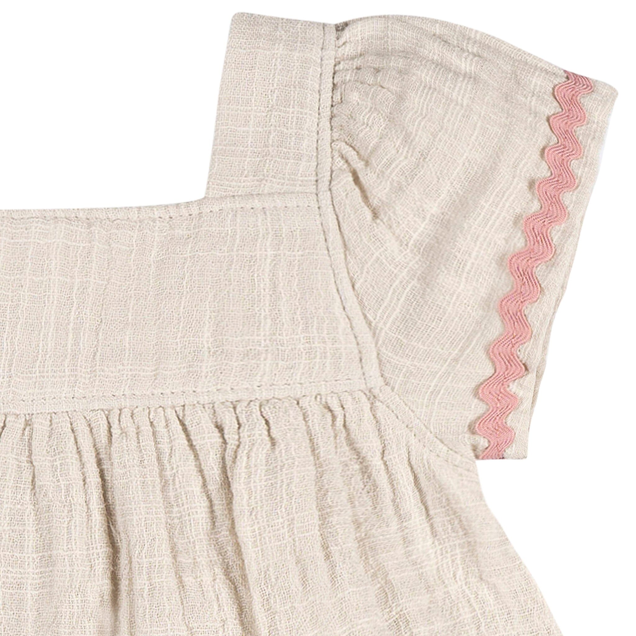 2-Piece Baby Girls Warm Grey Dress and Diaper Cover - Image 7