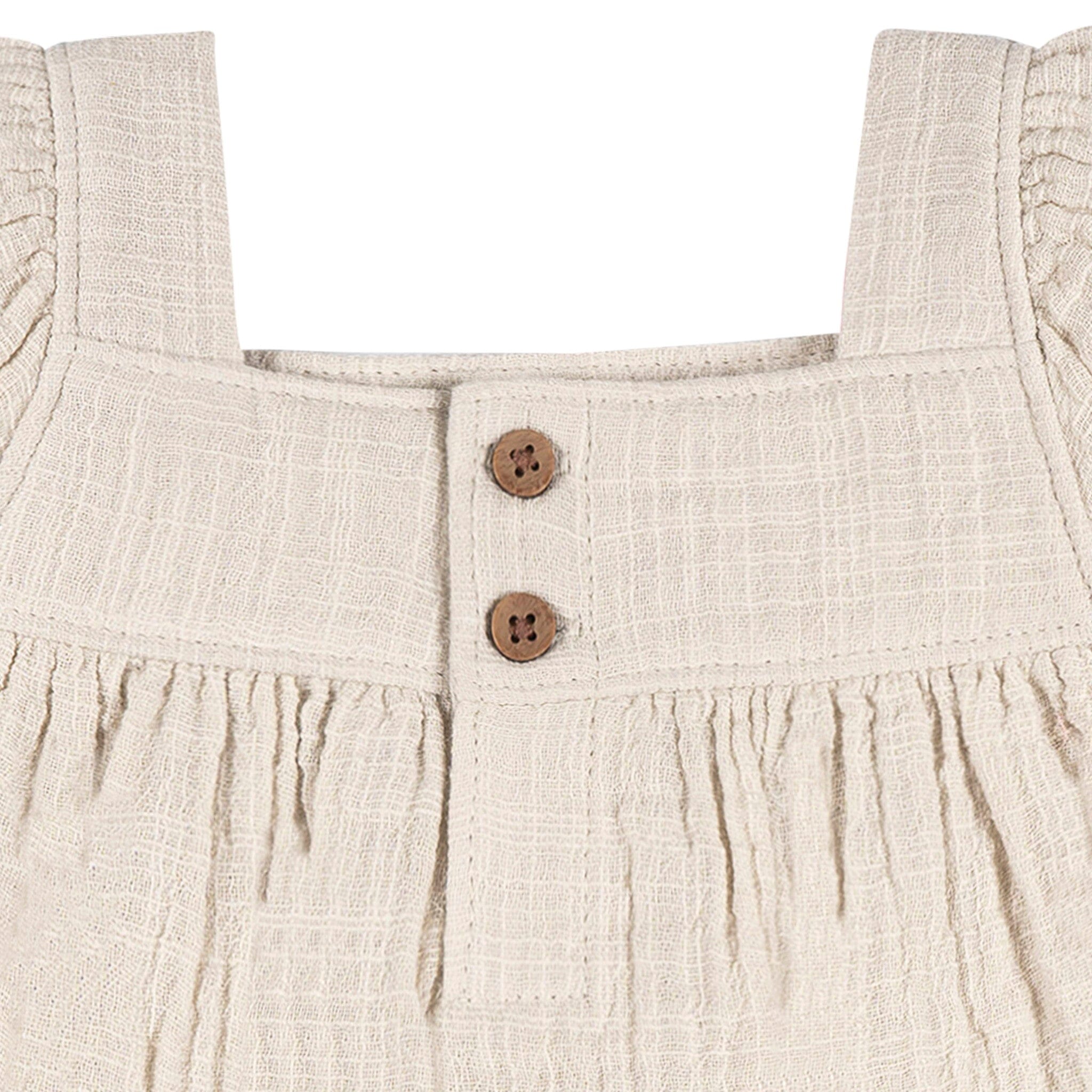 2-Piece Baby Girls Warm Grey Dress and Diaper Cover - Image 10