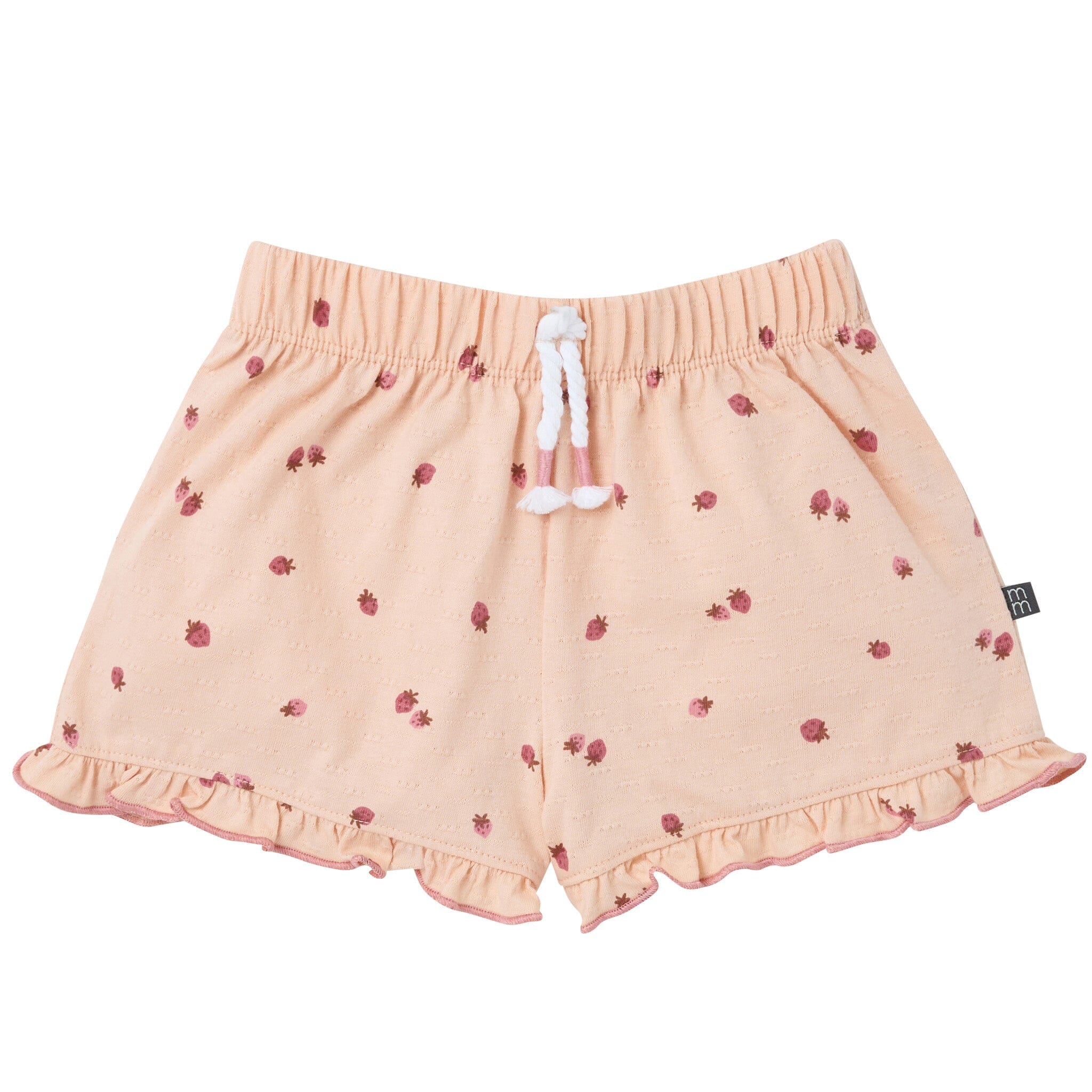 4-Piece Girls Strawberries Tank Tops & Shorts Set - Image 4