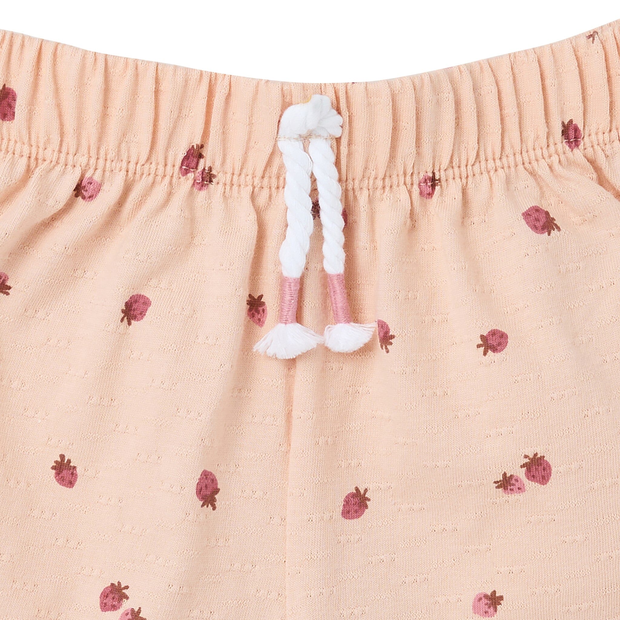 4-Piece Girls Strawberries Tank Tops & Shorts Set - Image 5