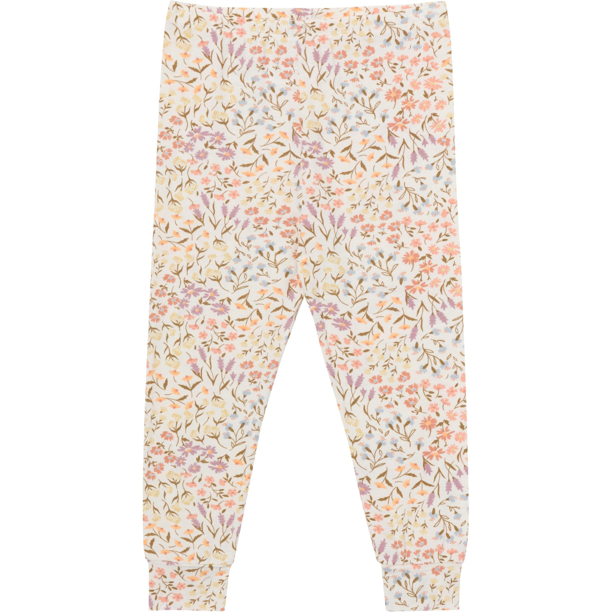 4-Piece Girls Floral Garden Viscose Snug Fit Pajama Set - Image 8