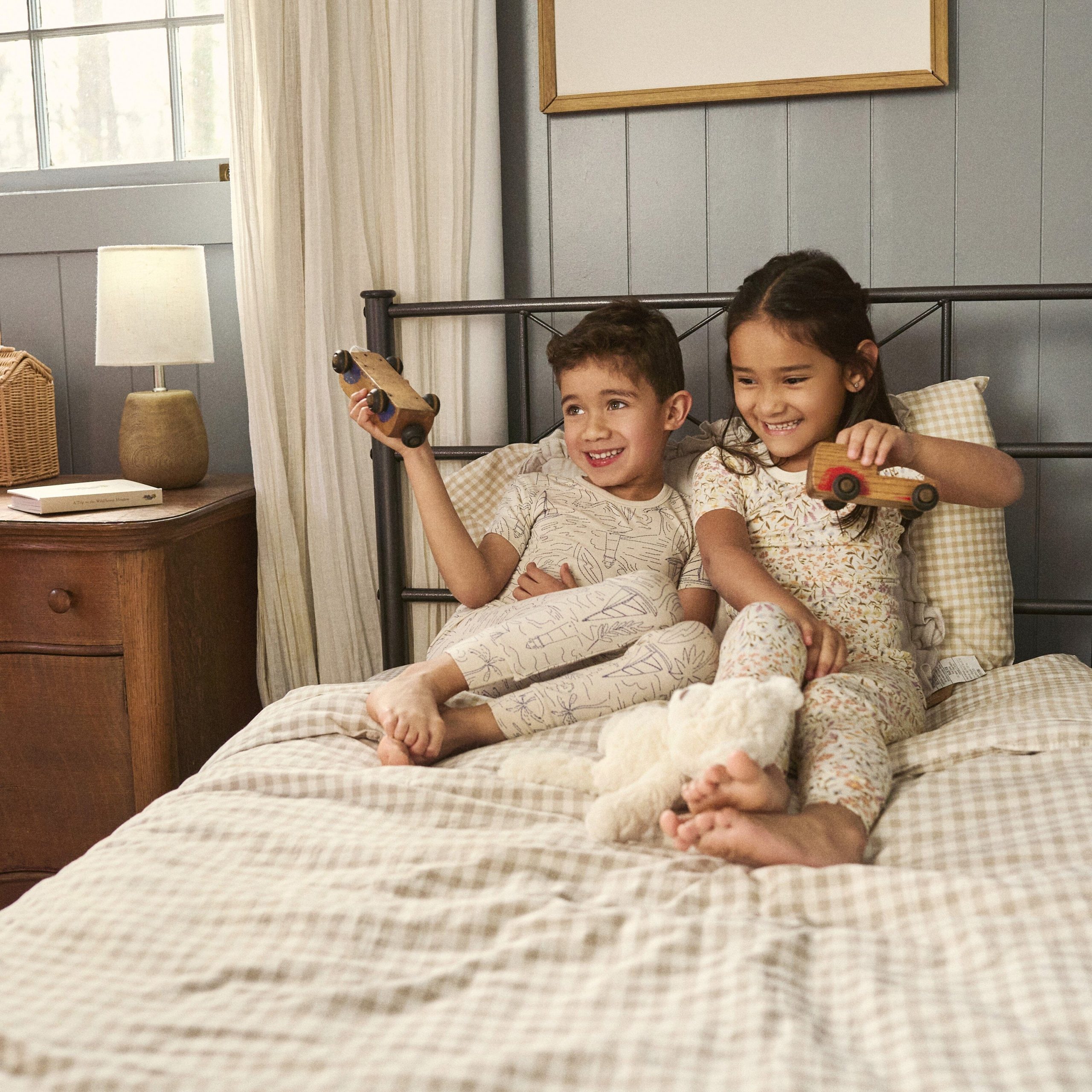 4-Piece Boys Maine Coast Viscose Snug Fit Pajama Set - Image 3