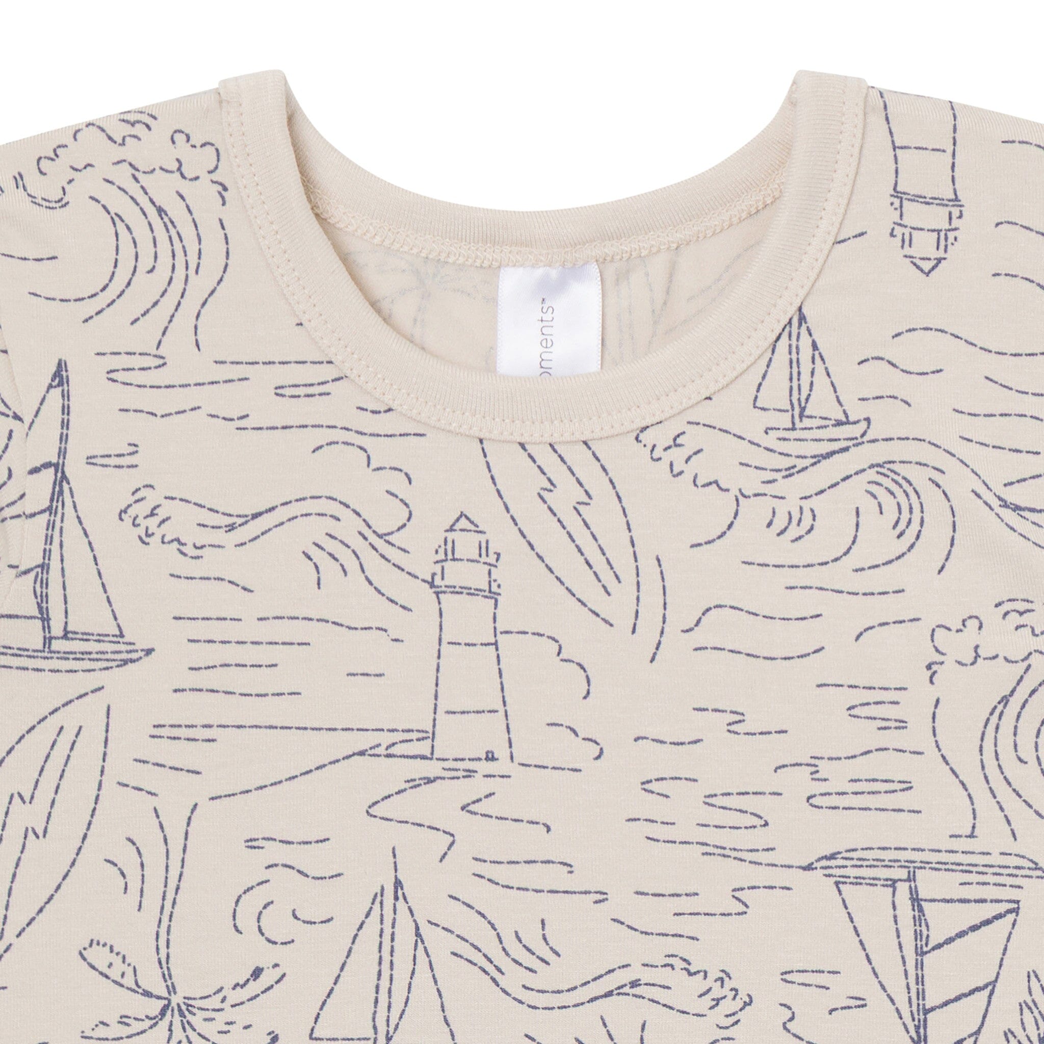 4-Piece Boys Maine Coast Viscose Snug Fit Pajama Set - Image 6