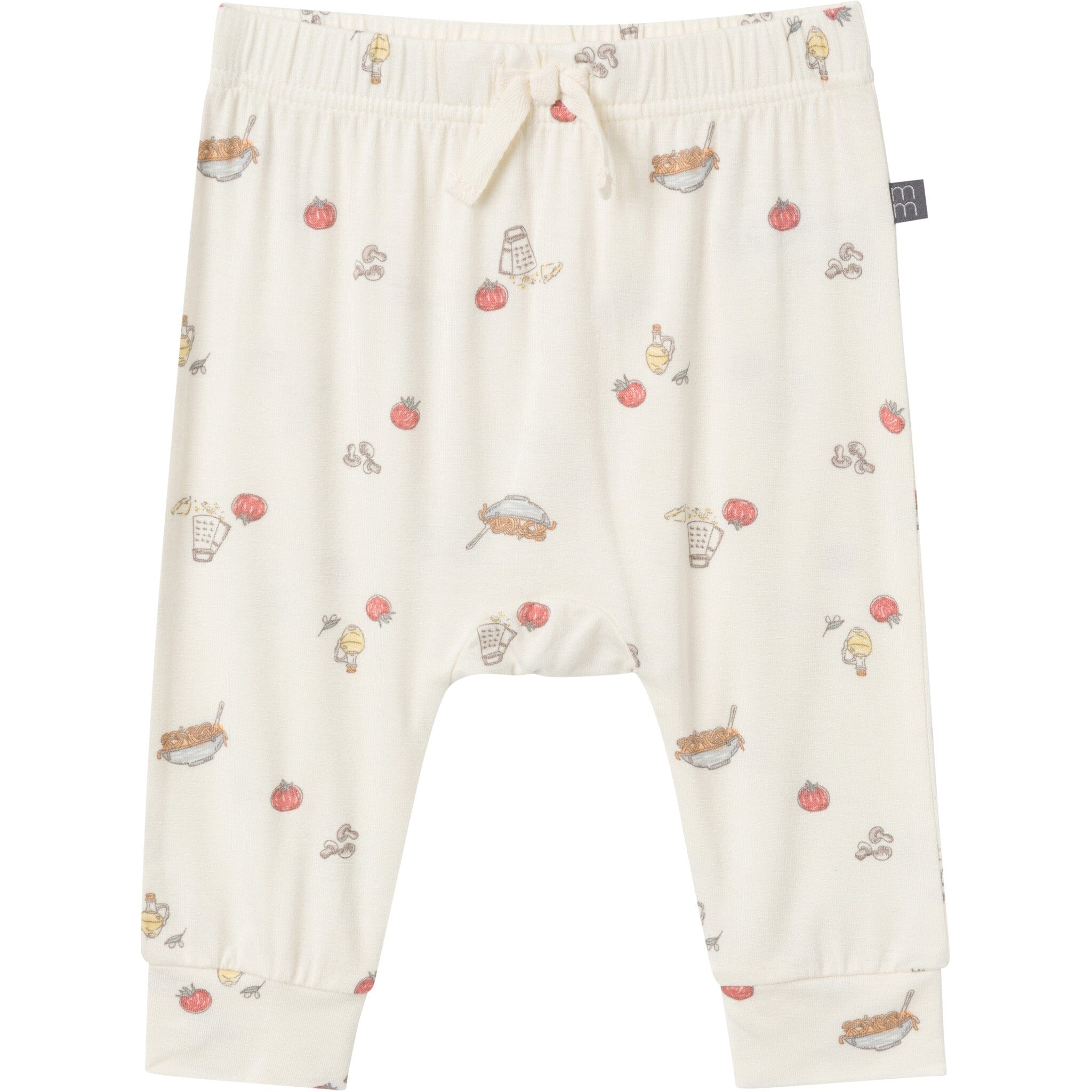 4-Piece Baby Neutral Pasta Dinner Bodysuits and Pants Viscose Set - Image 6